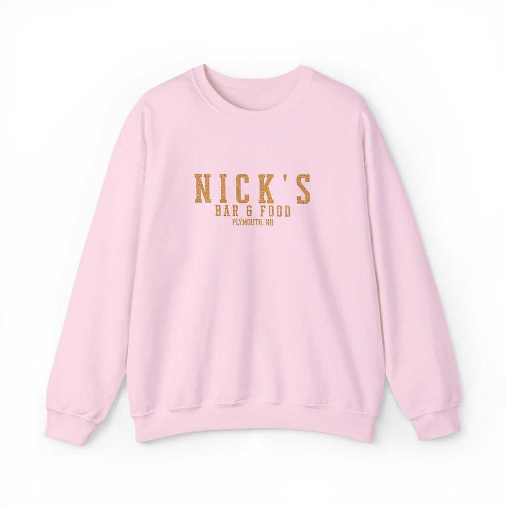 Nick's Gold Embroidered Crewneck