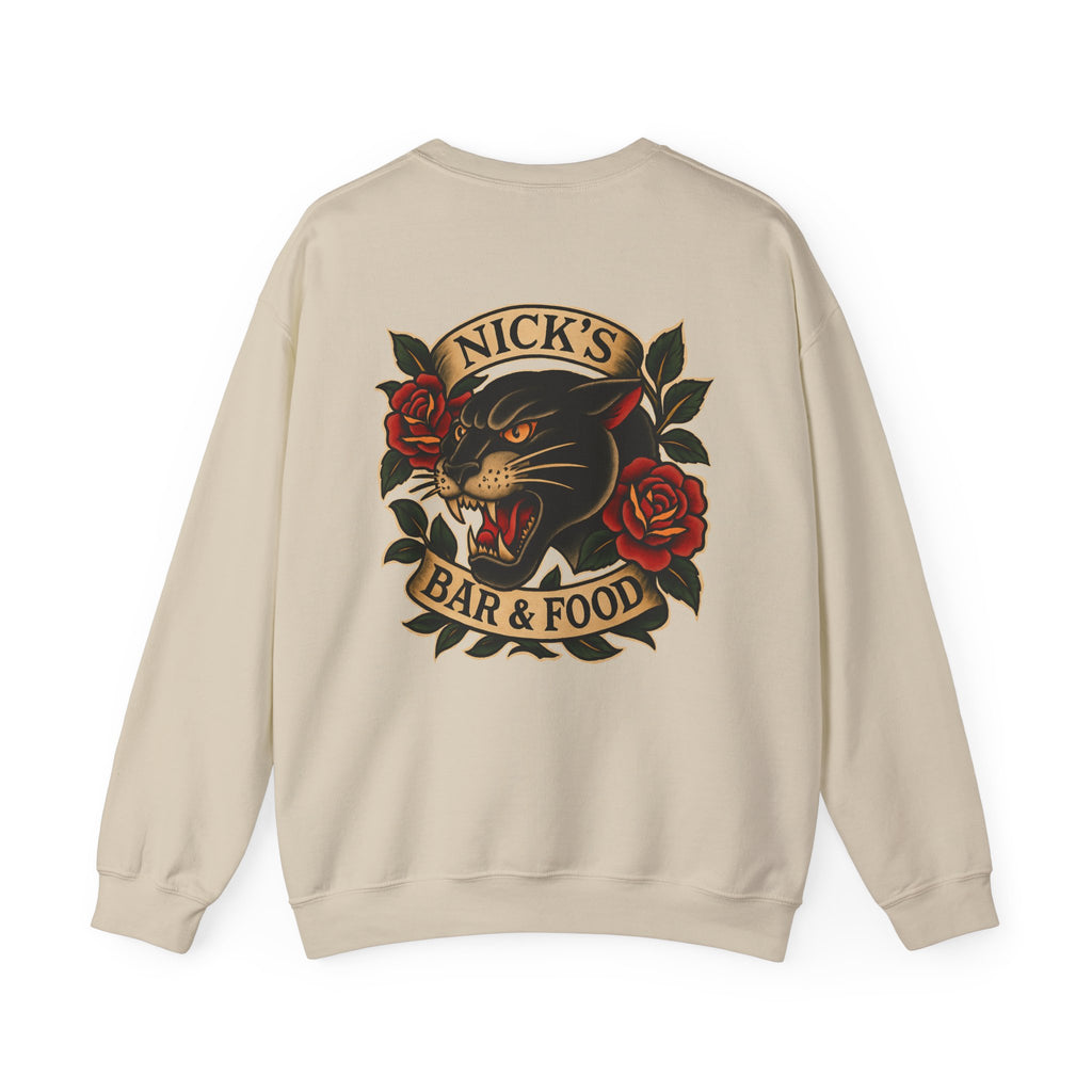 Nick's Panther Logo Crewneck