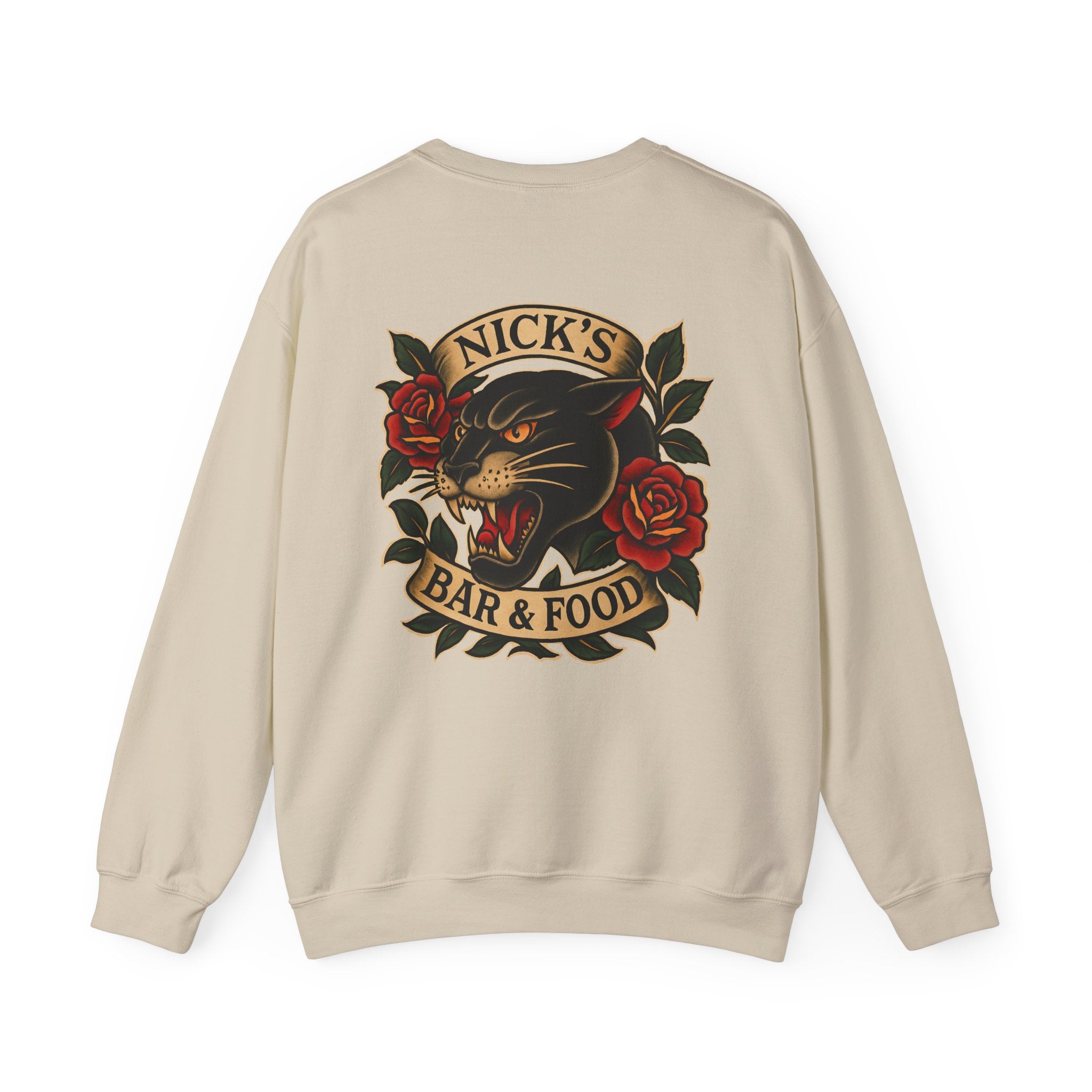 Nick's Panther Logo Crewneck