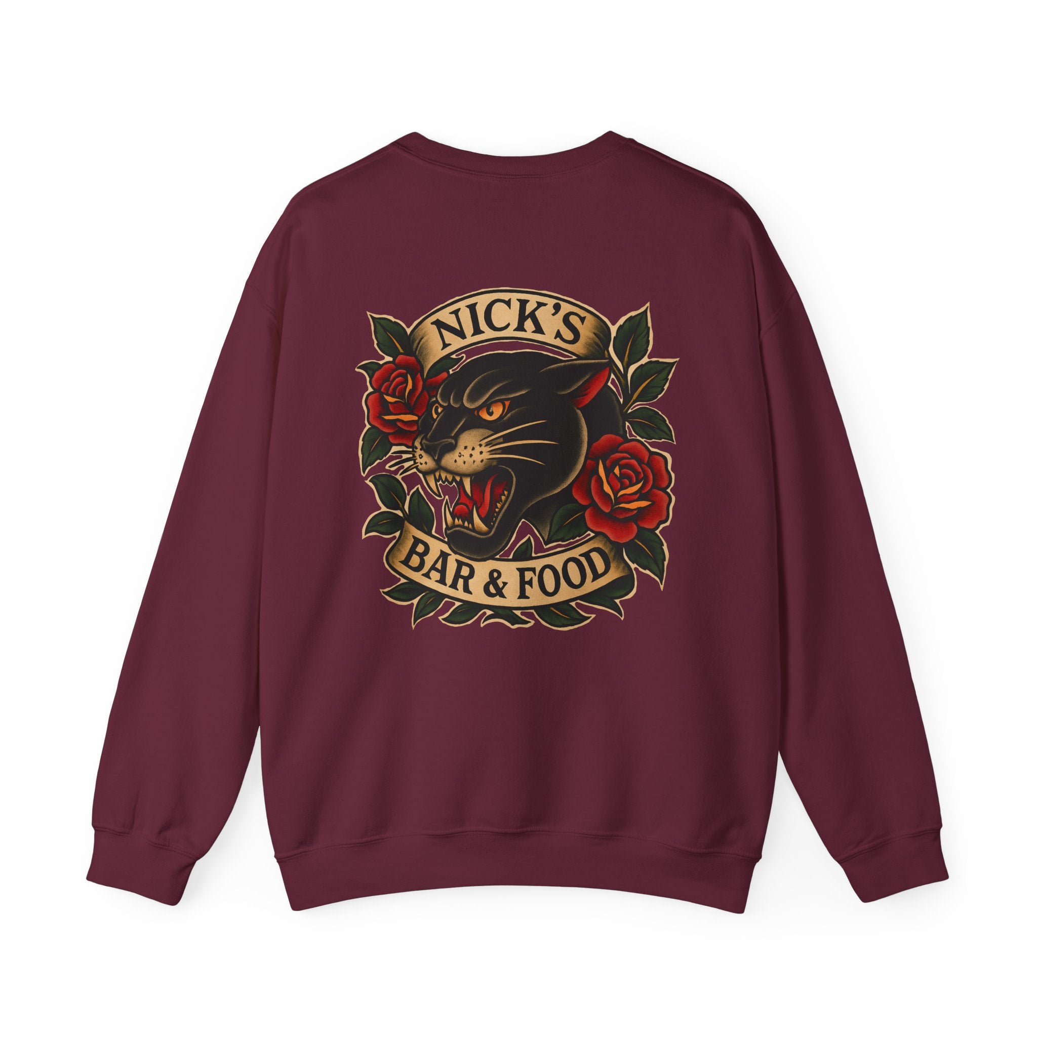 Nick's Panther Logo Crewneck