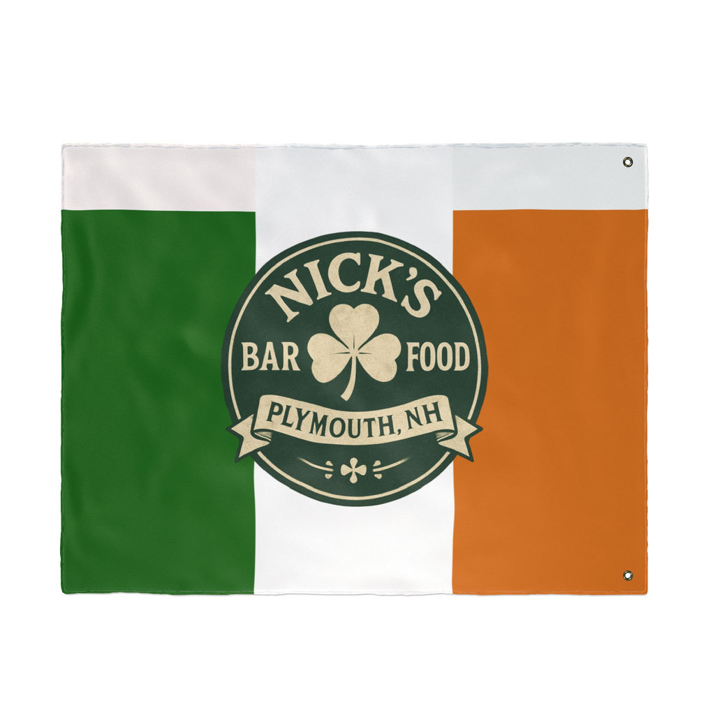 Nick's Bar & Food Irish Flag