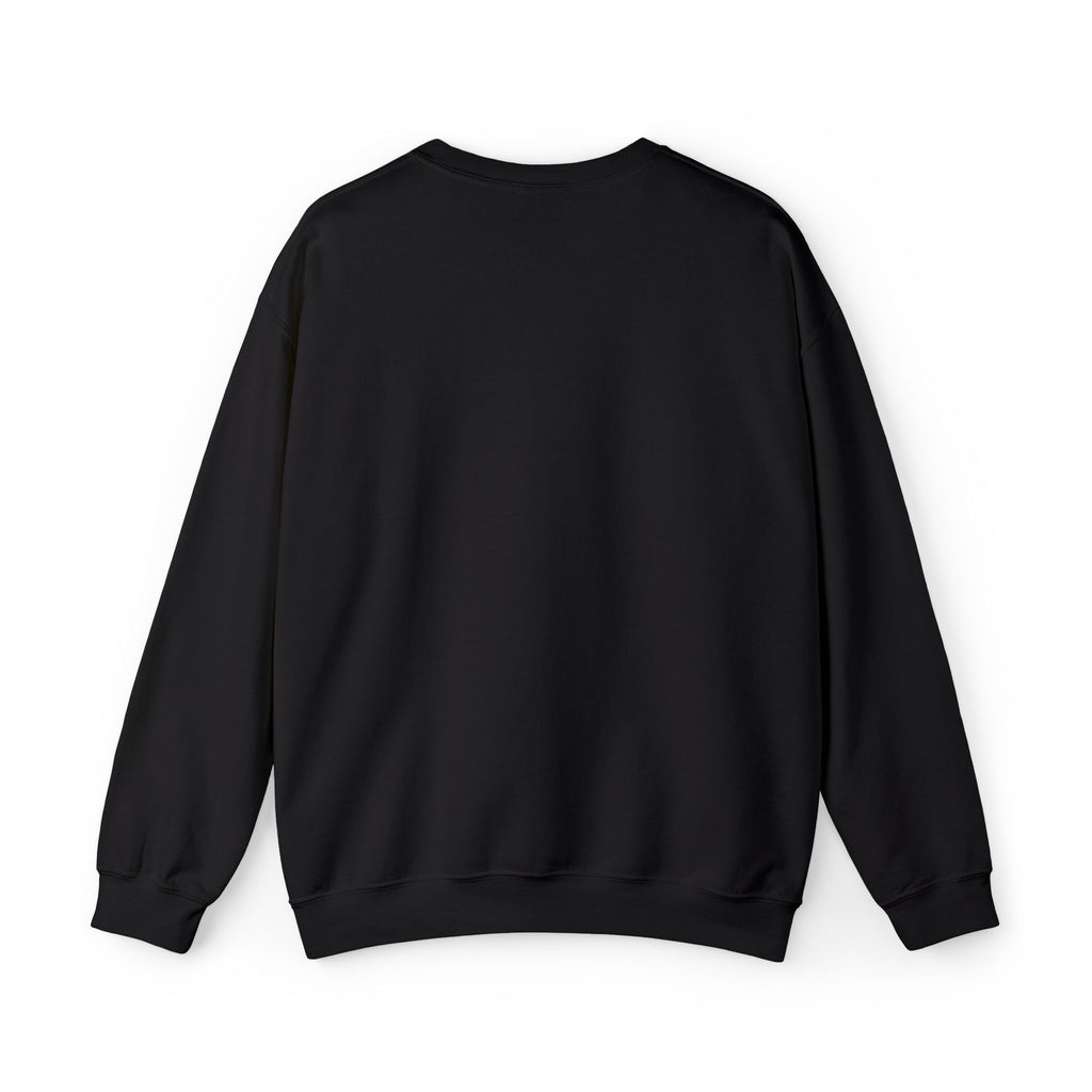 Nick's Black Embroidered Crewneck