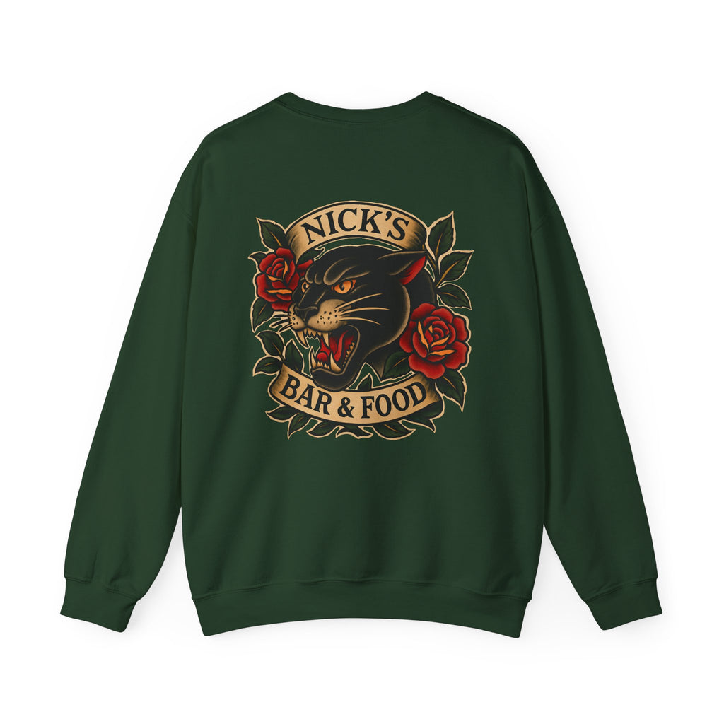 Nick's Panther Logo Crewneck