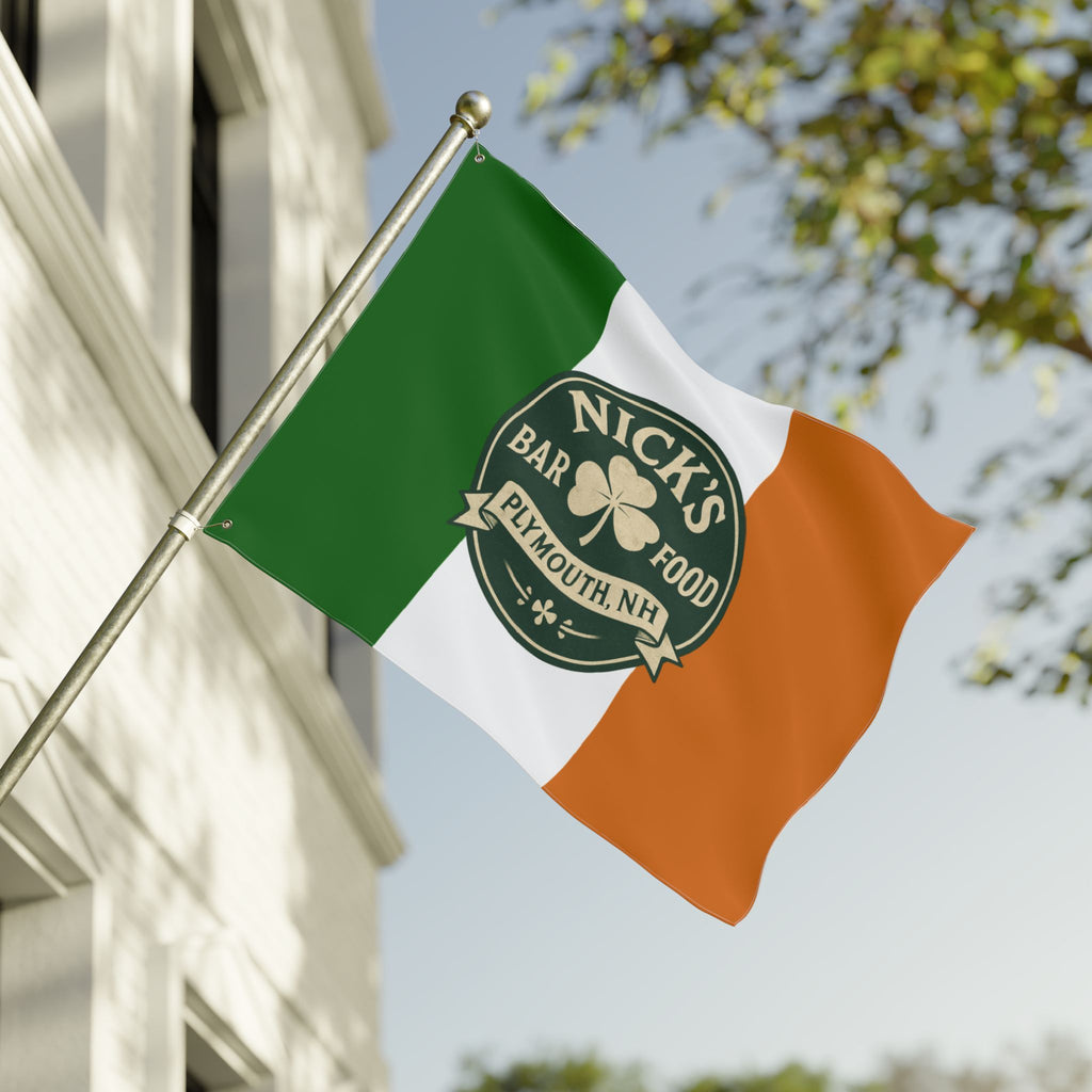Nick's Bar & Food Irish Flag