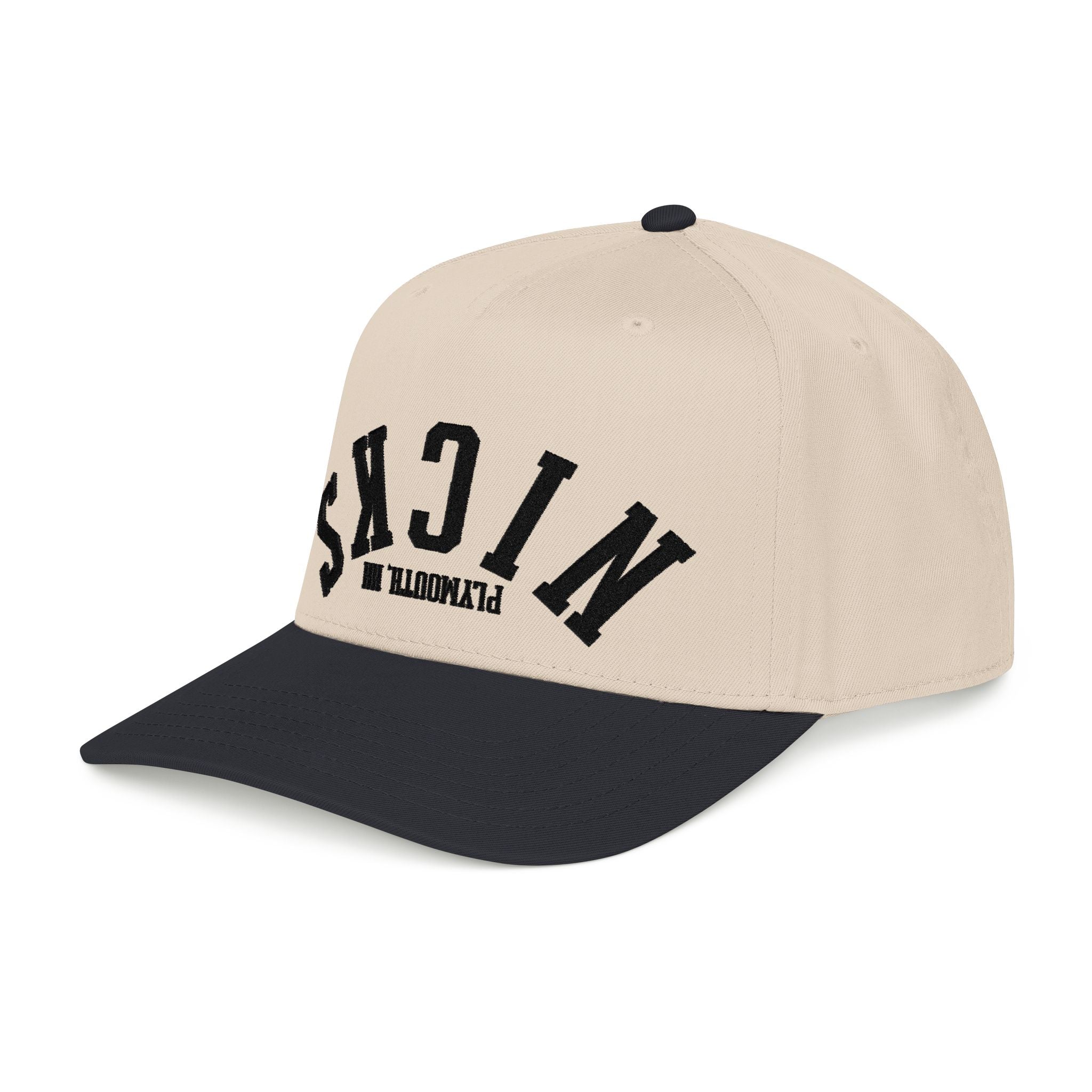 Nick's upside down hat