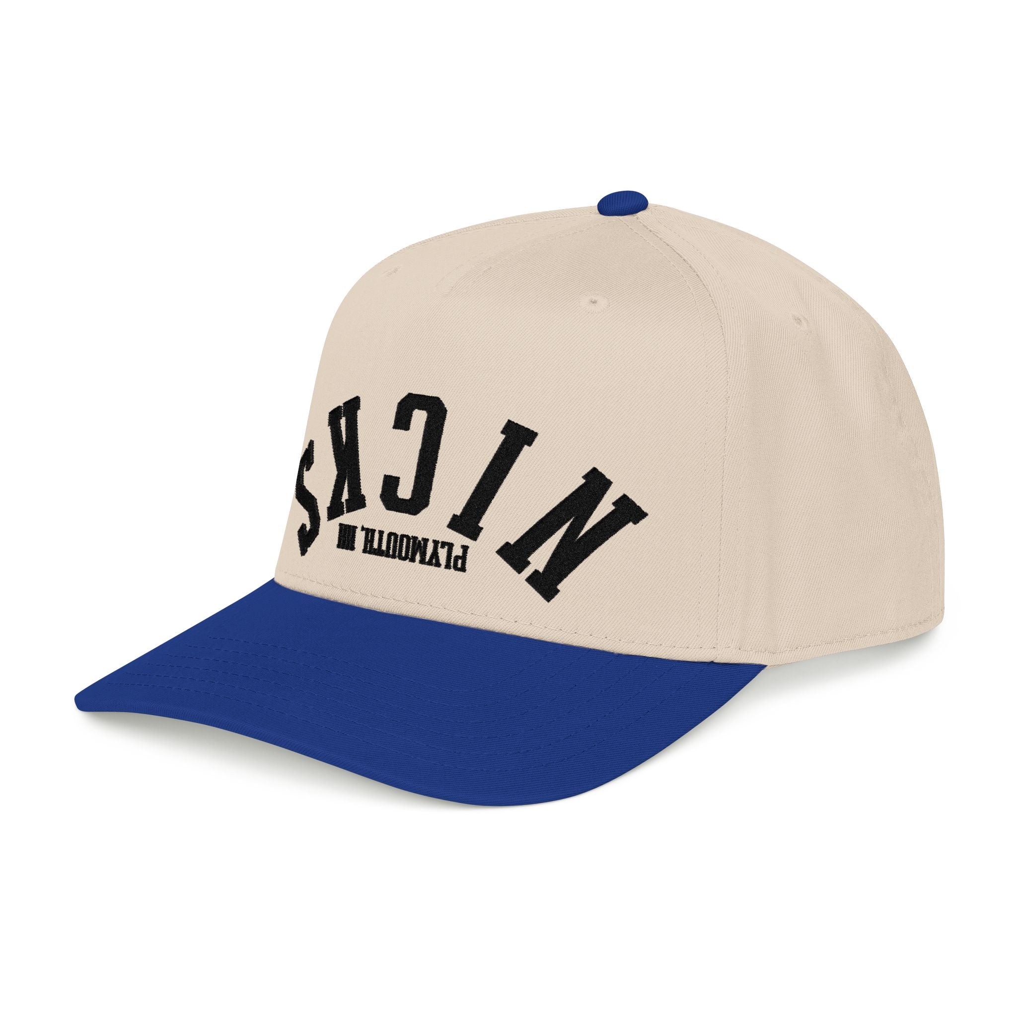 Nick's upside down hat