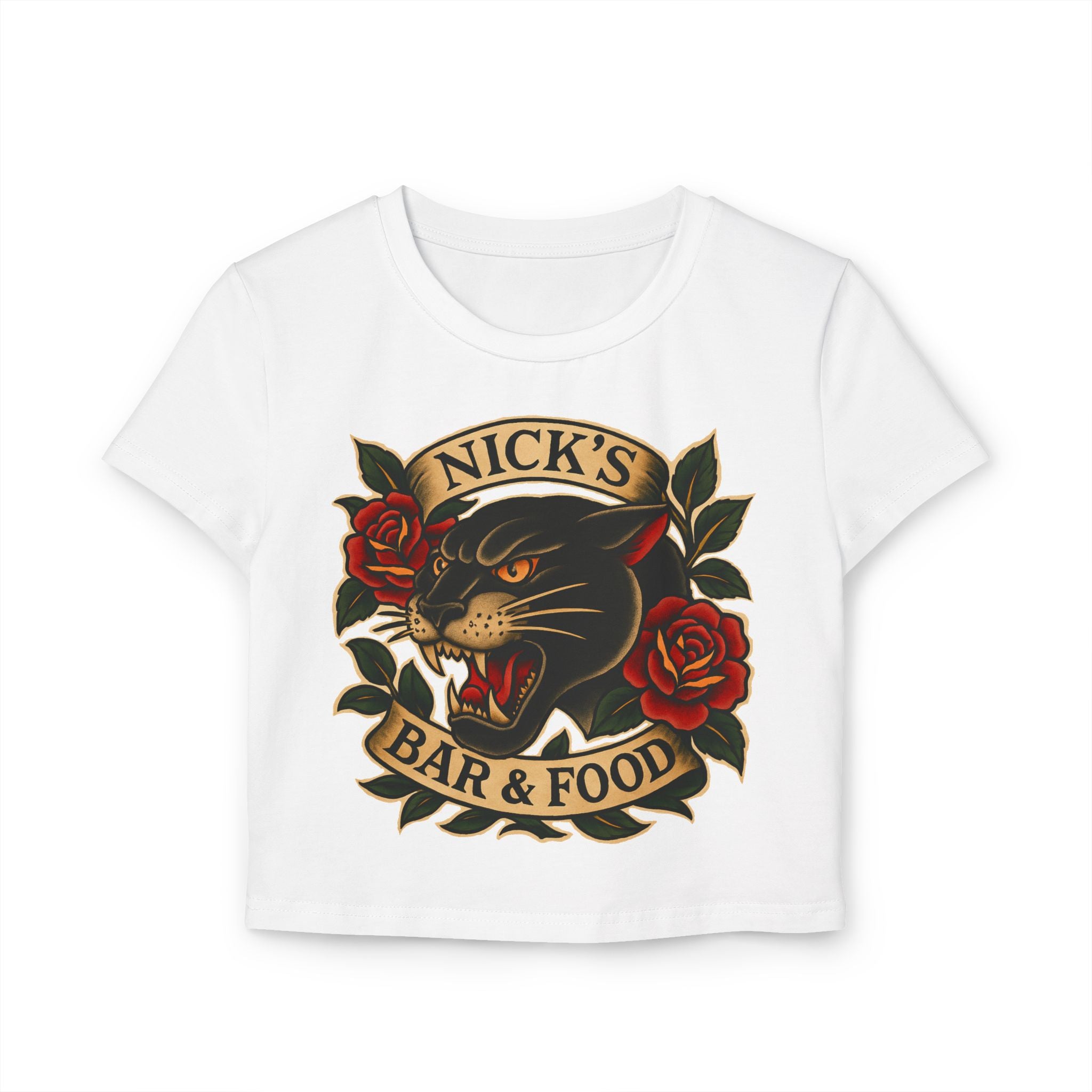 Panther Crop Top