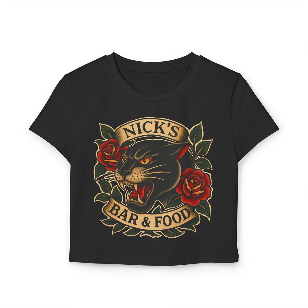 Panther Crop Top