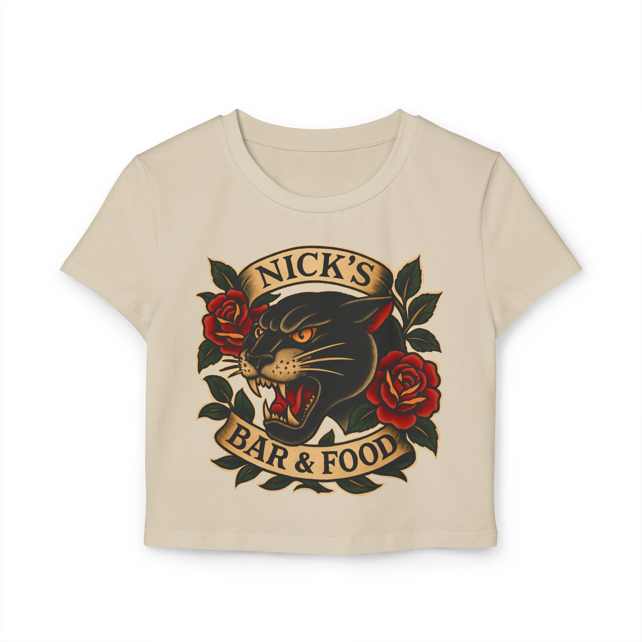 Panther Crop Top