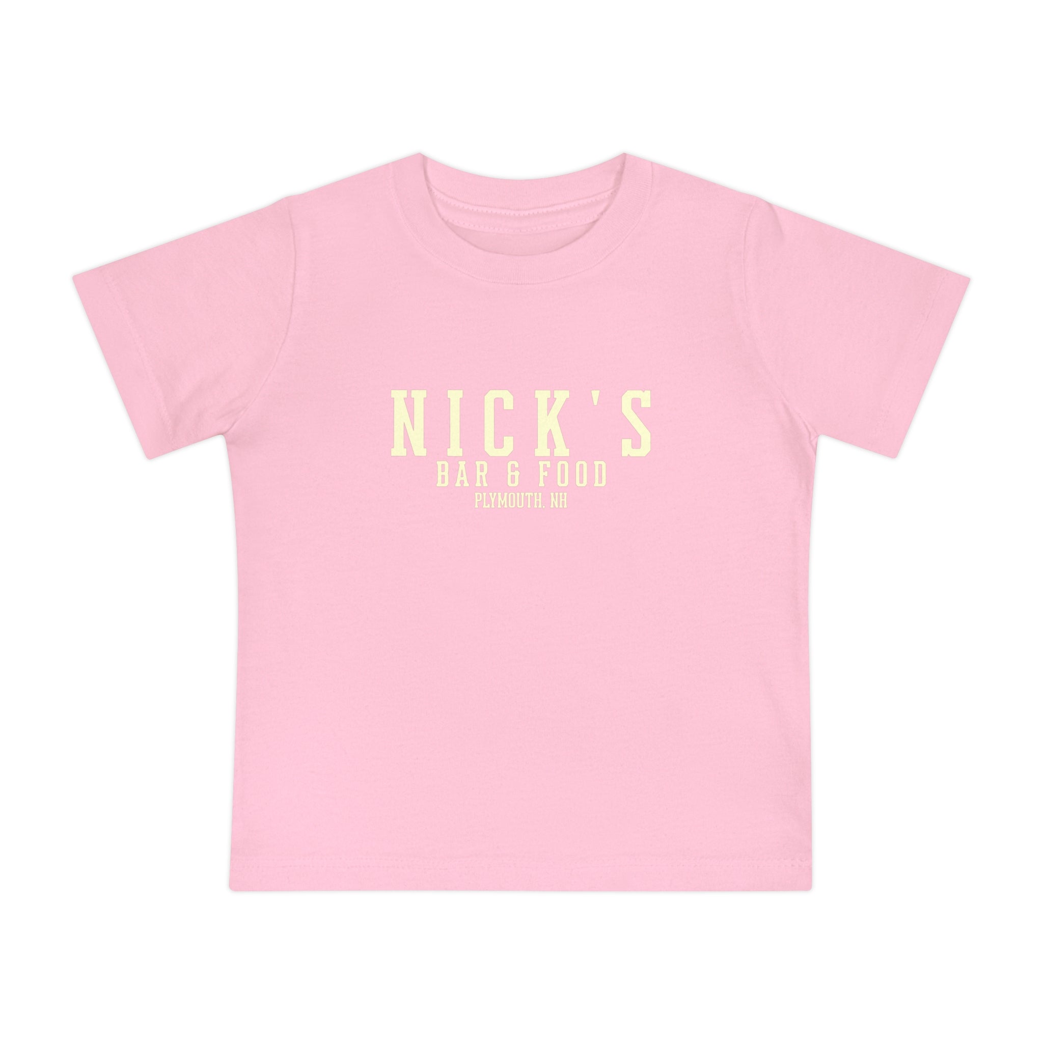 Toddler 'Nick's Bar & Food' Mini Logo Infant Tee
