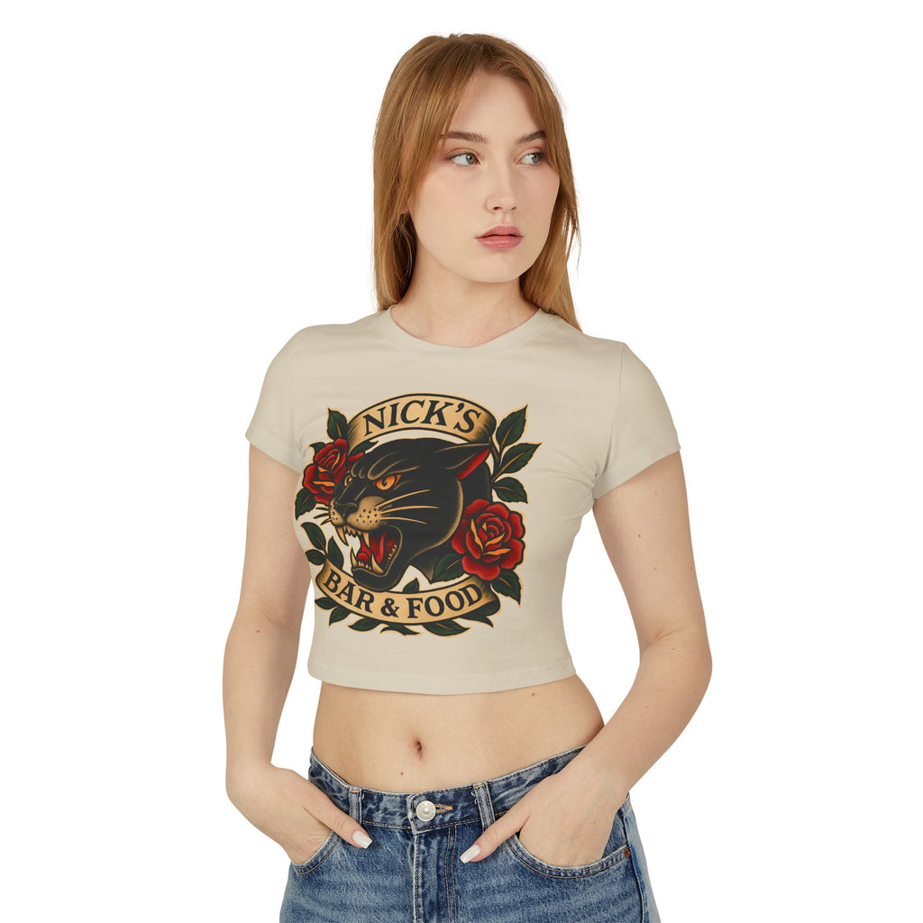 Panther Crop Top