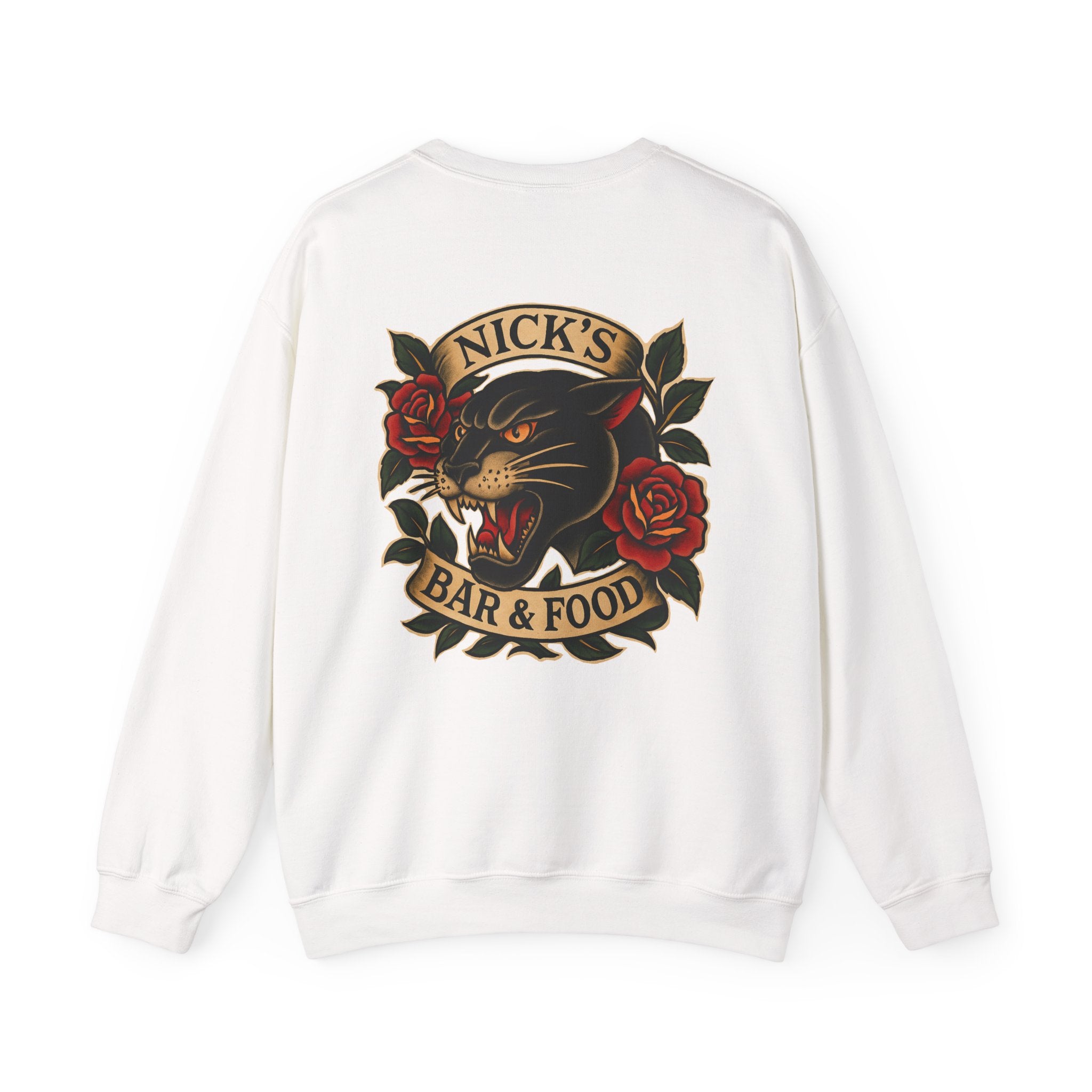 Nick's Panther Logo Crewneck