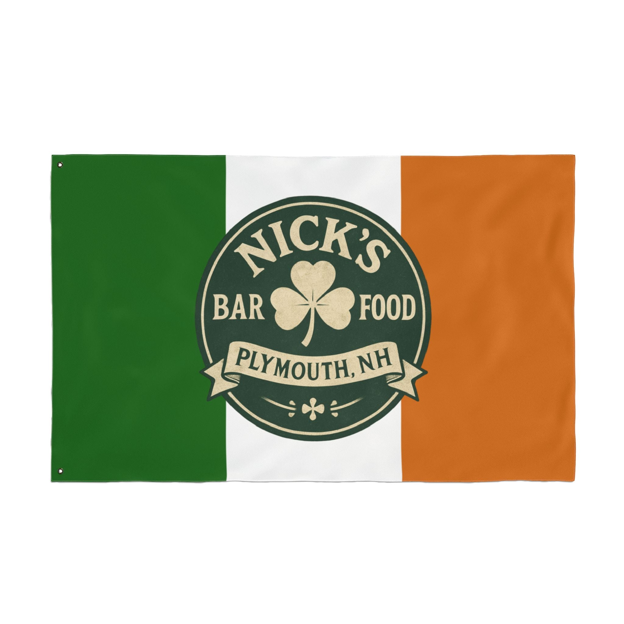 Nick's Bar & Food Irish Flag