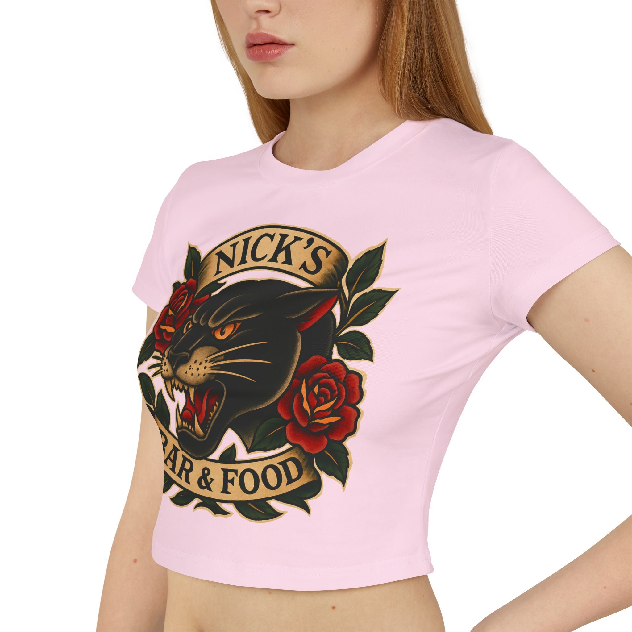 Panther Crop Top