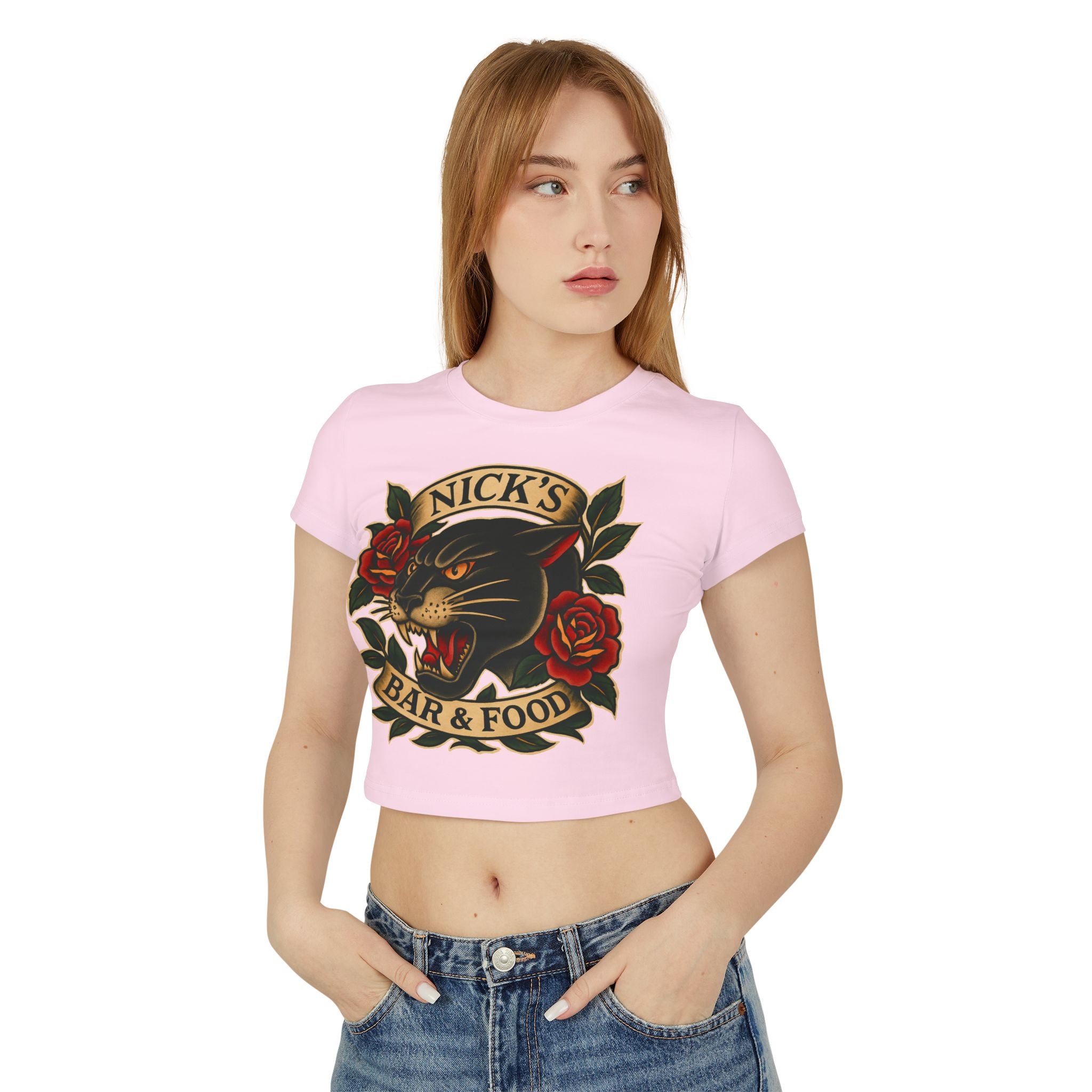 Panther Crop Top