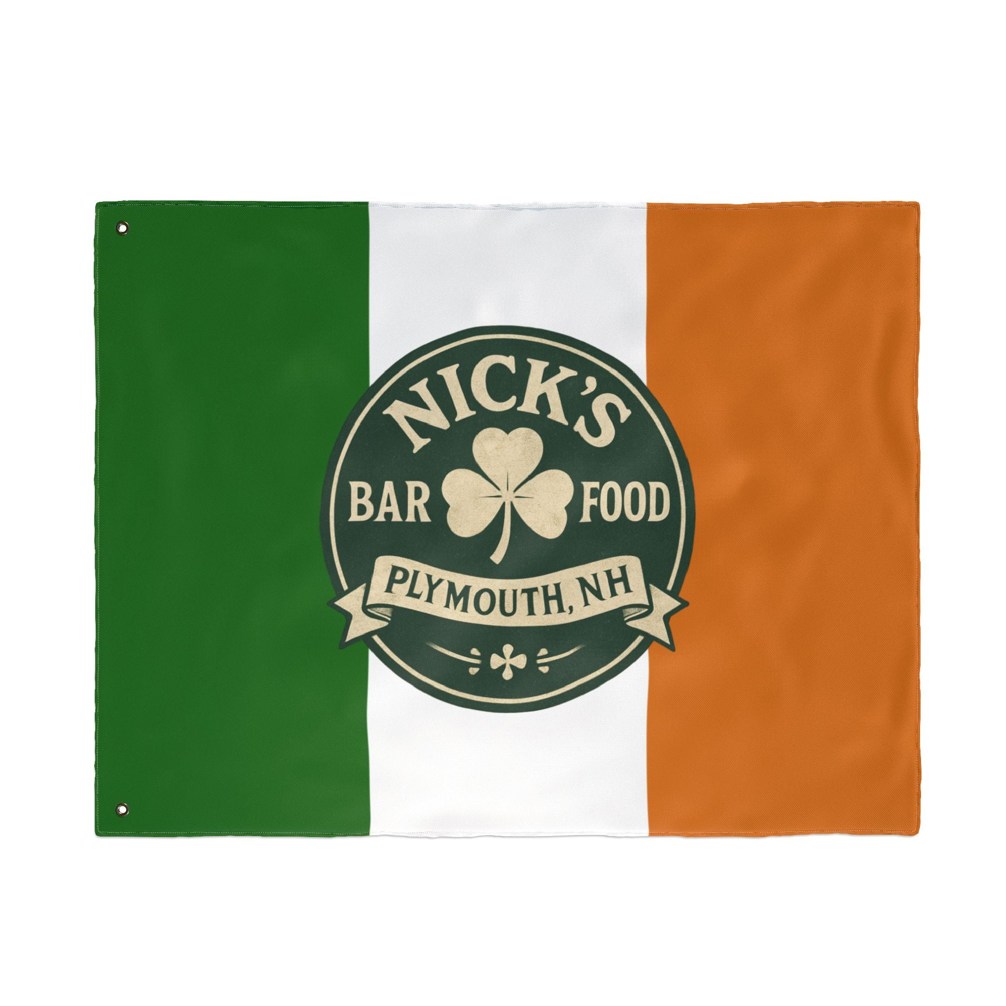 Nick's Bar & Food Irish Flag