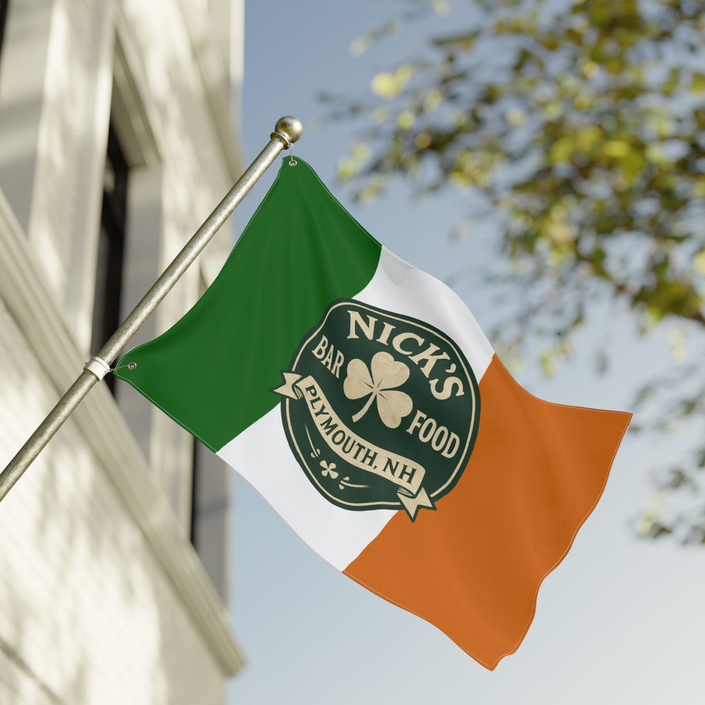 Nick's Bar & Food Irish Flag