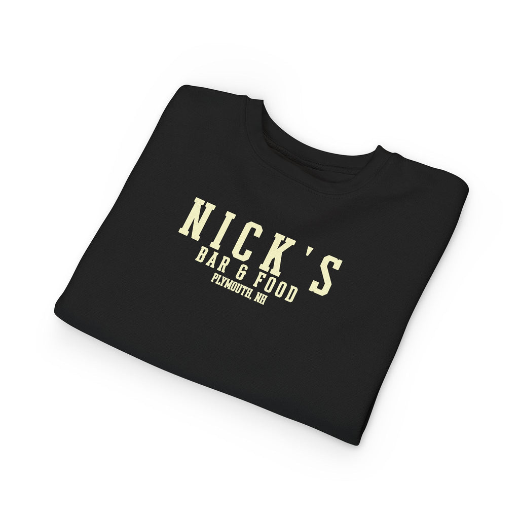 Toddler 'Nick's Bar & Food' crewneck