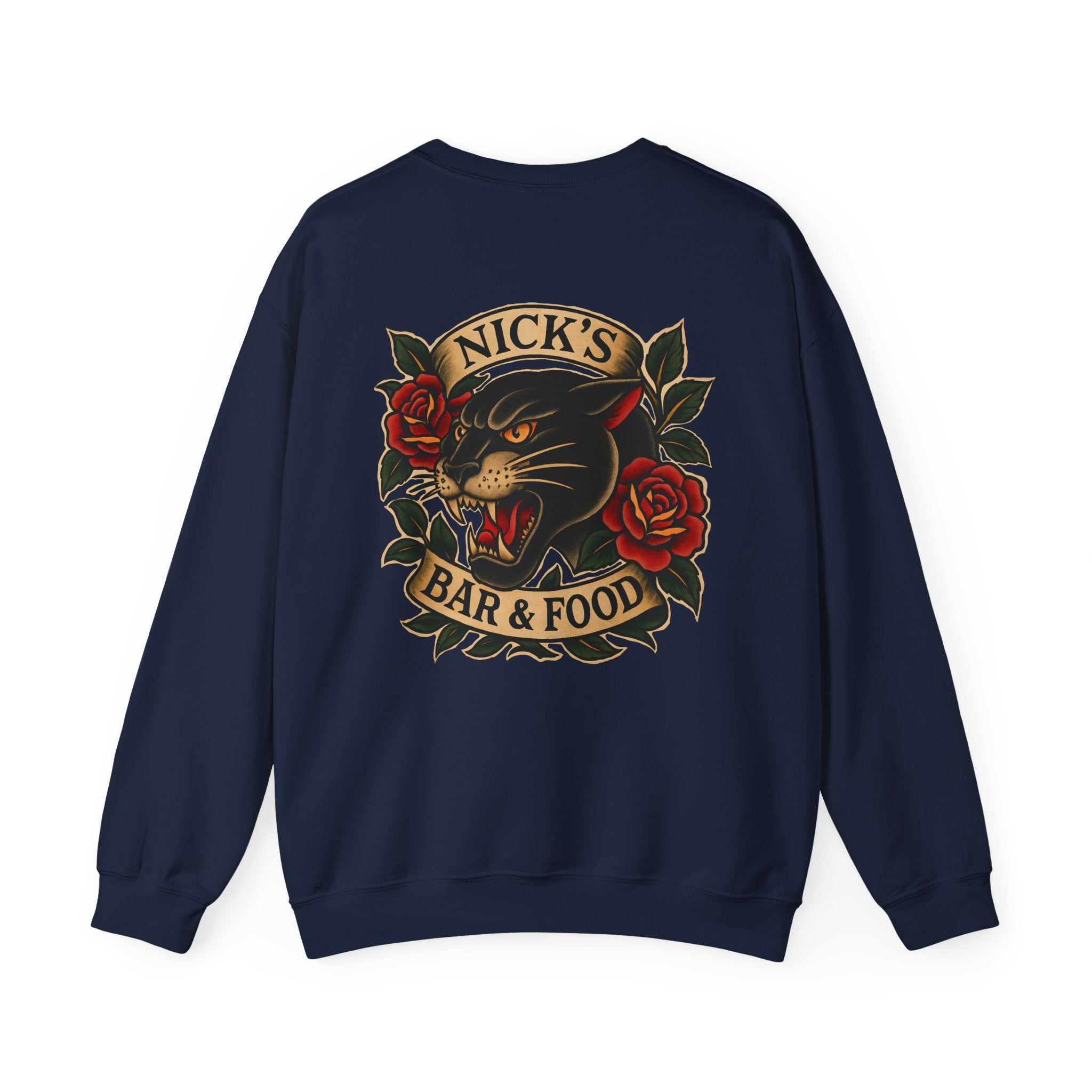 Nick's Panther Logo Crewneck