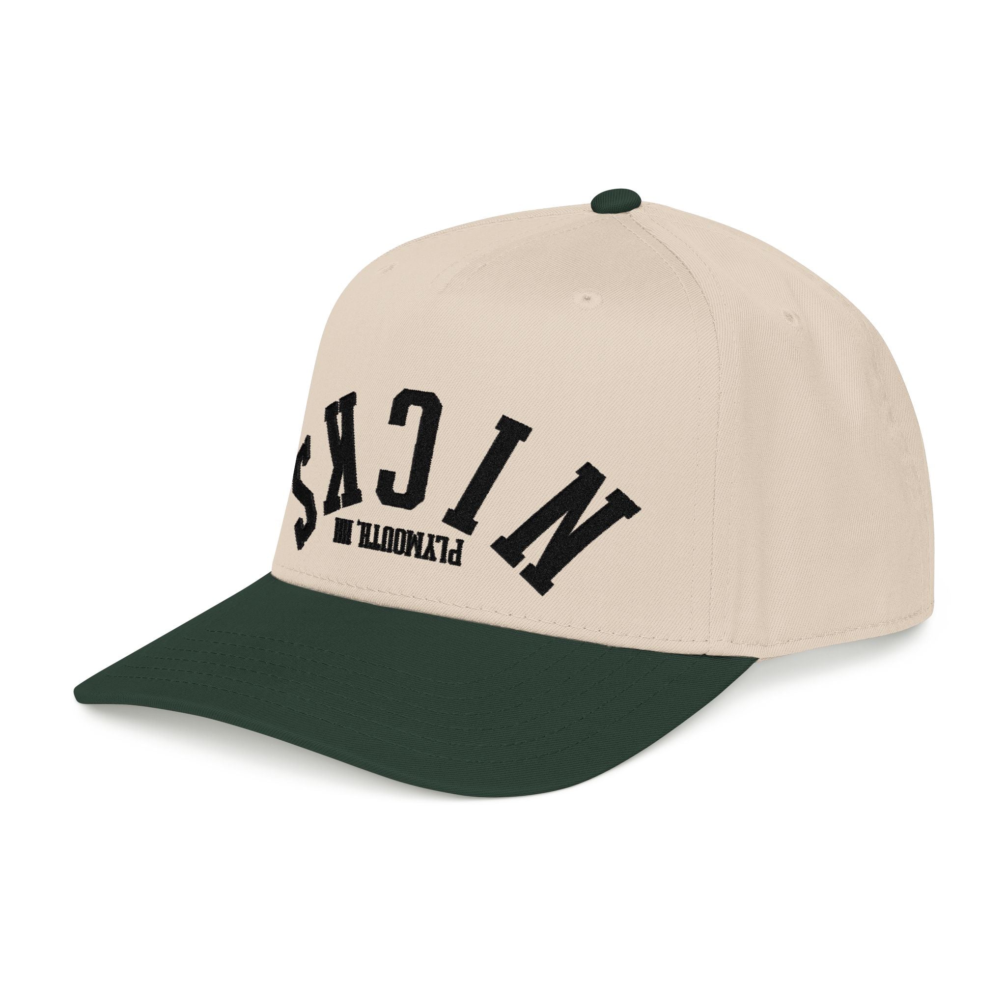 Nick's upside down hat