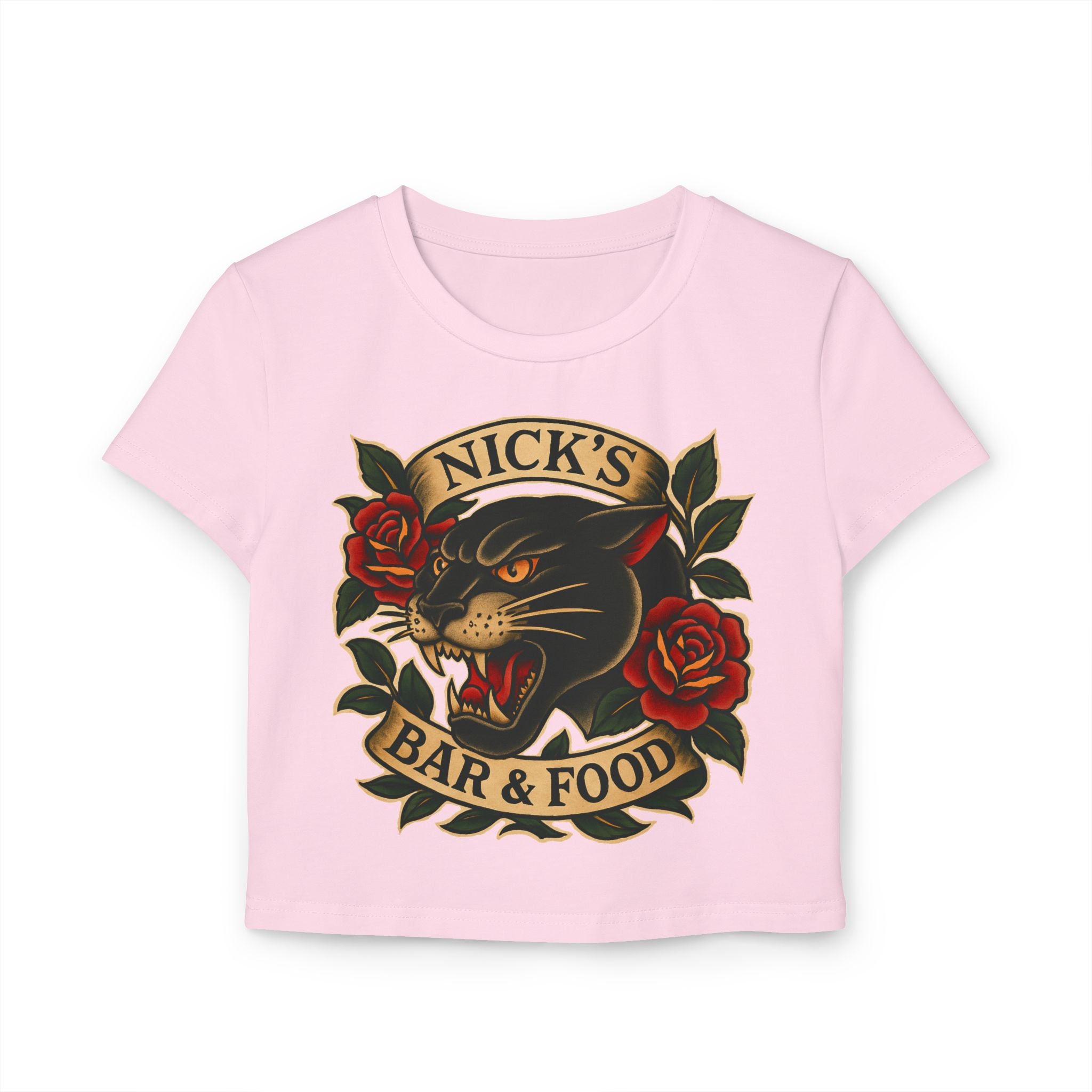Panther Crop Top