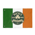 Nick's Bar & Food Irish Flag