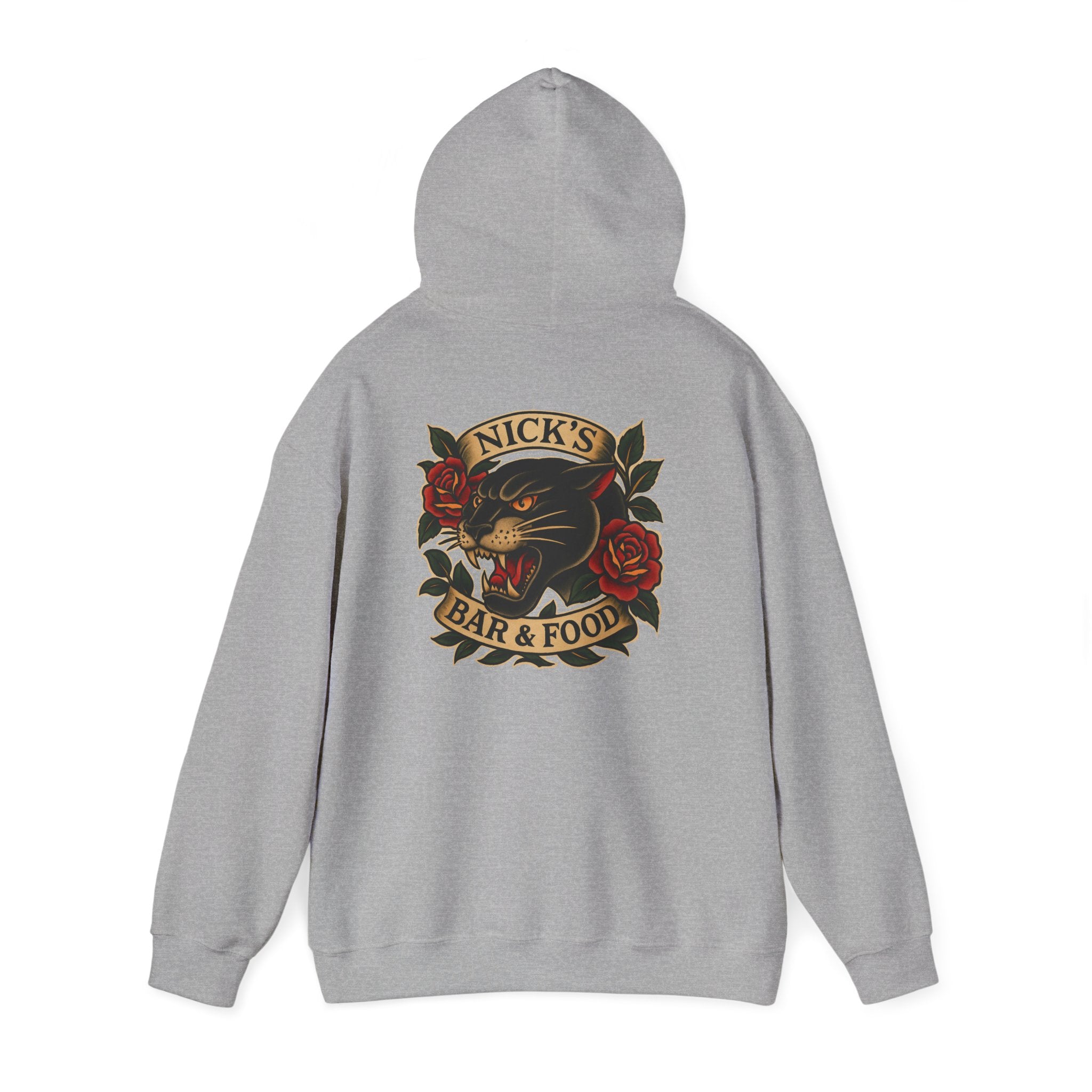 Nick's Panther Logo Hoodie