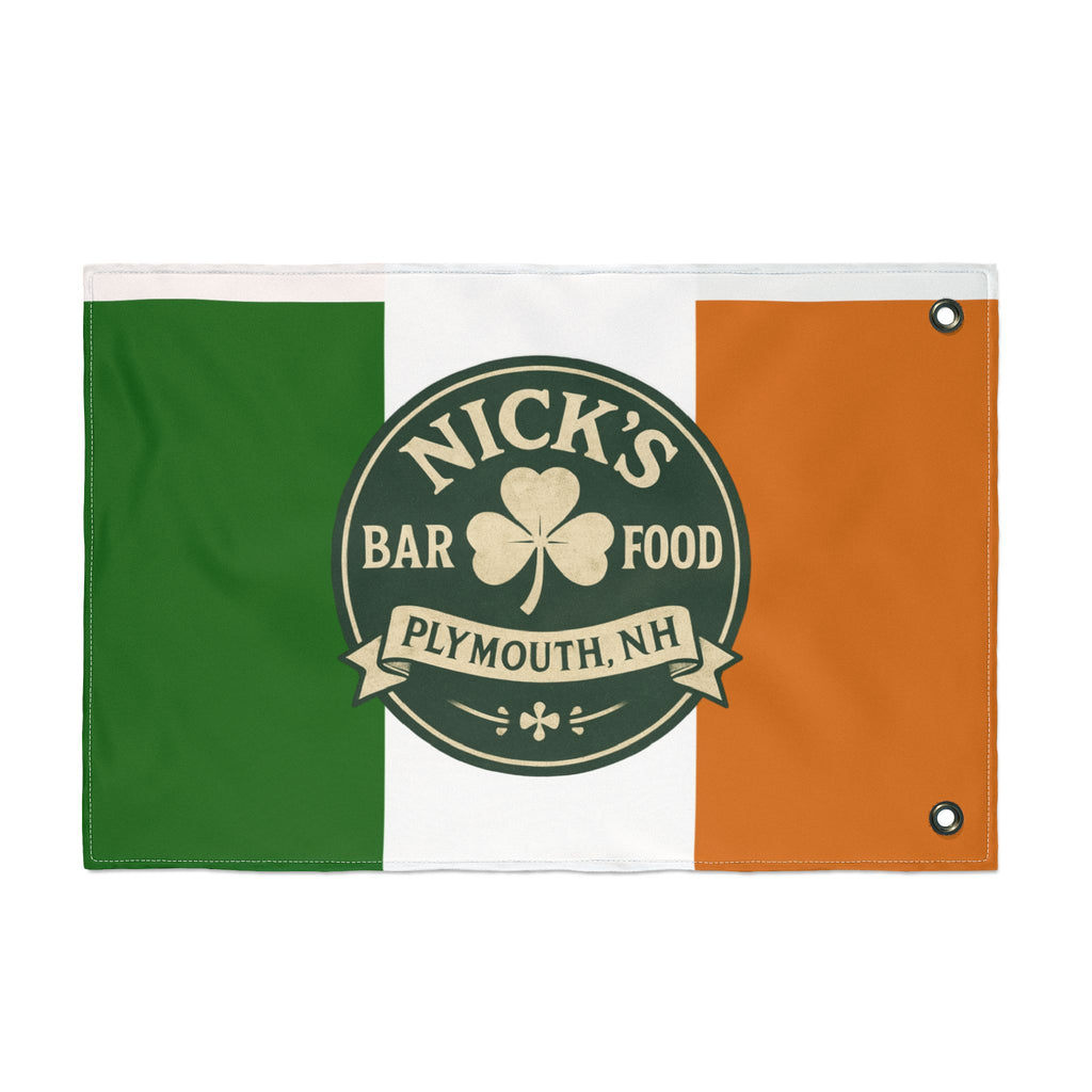 Nick's Bar & Food Irish Flag