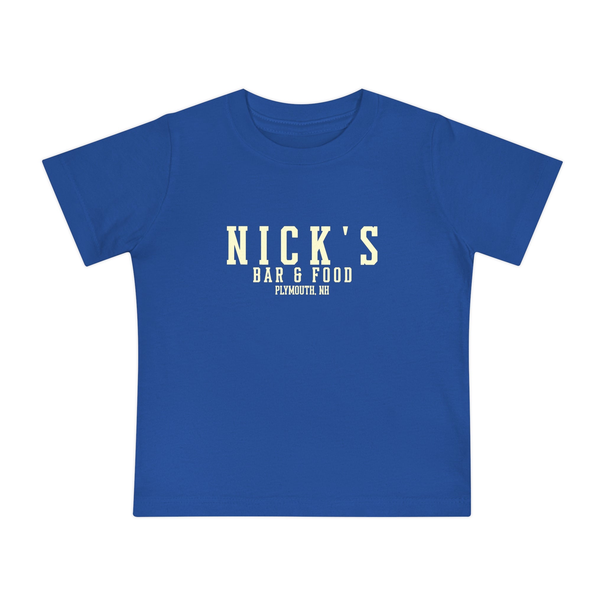 Toddler 'Nick's Bar & Food' Mini Logo Infant Tee