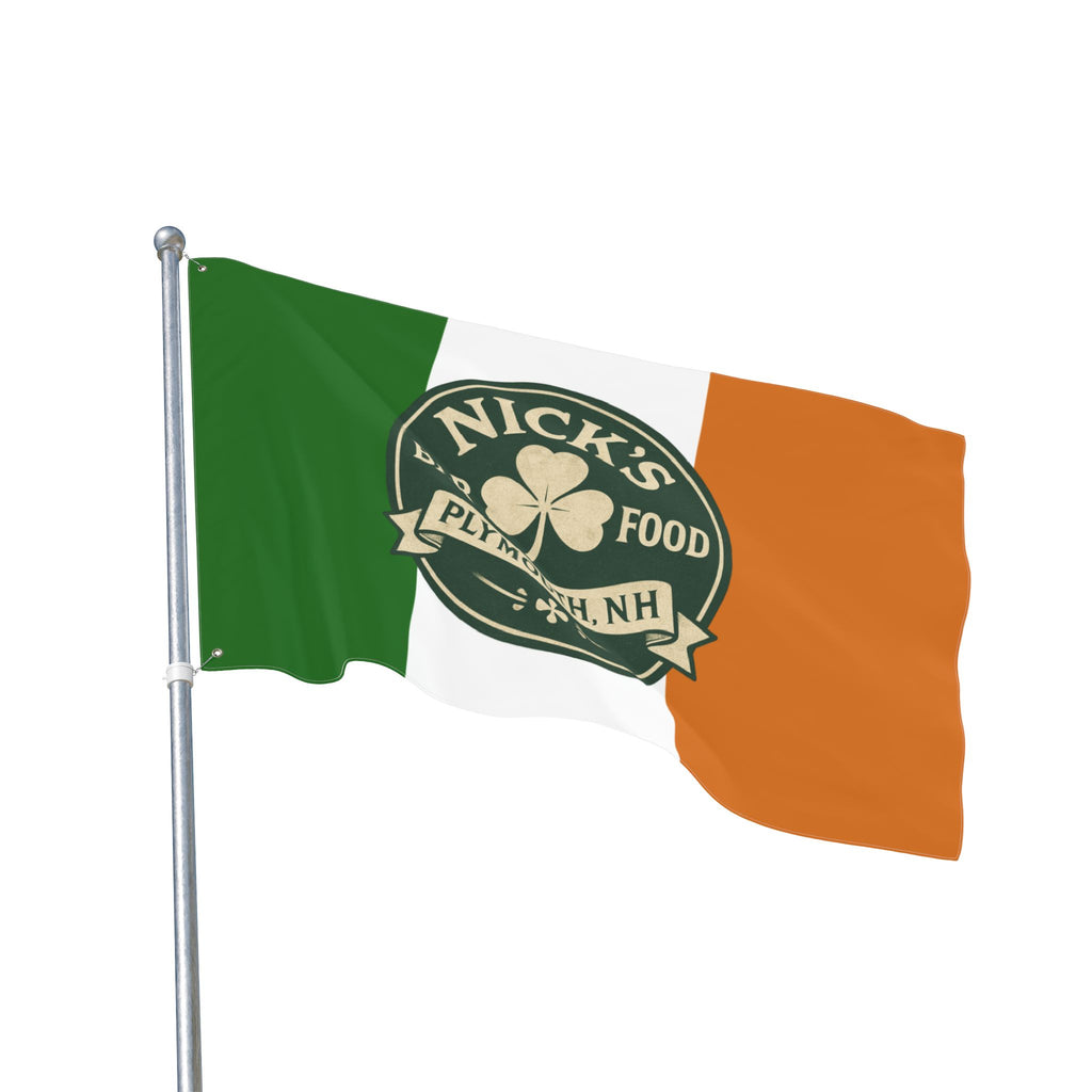 Nick's Bar & Food Irish Flag