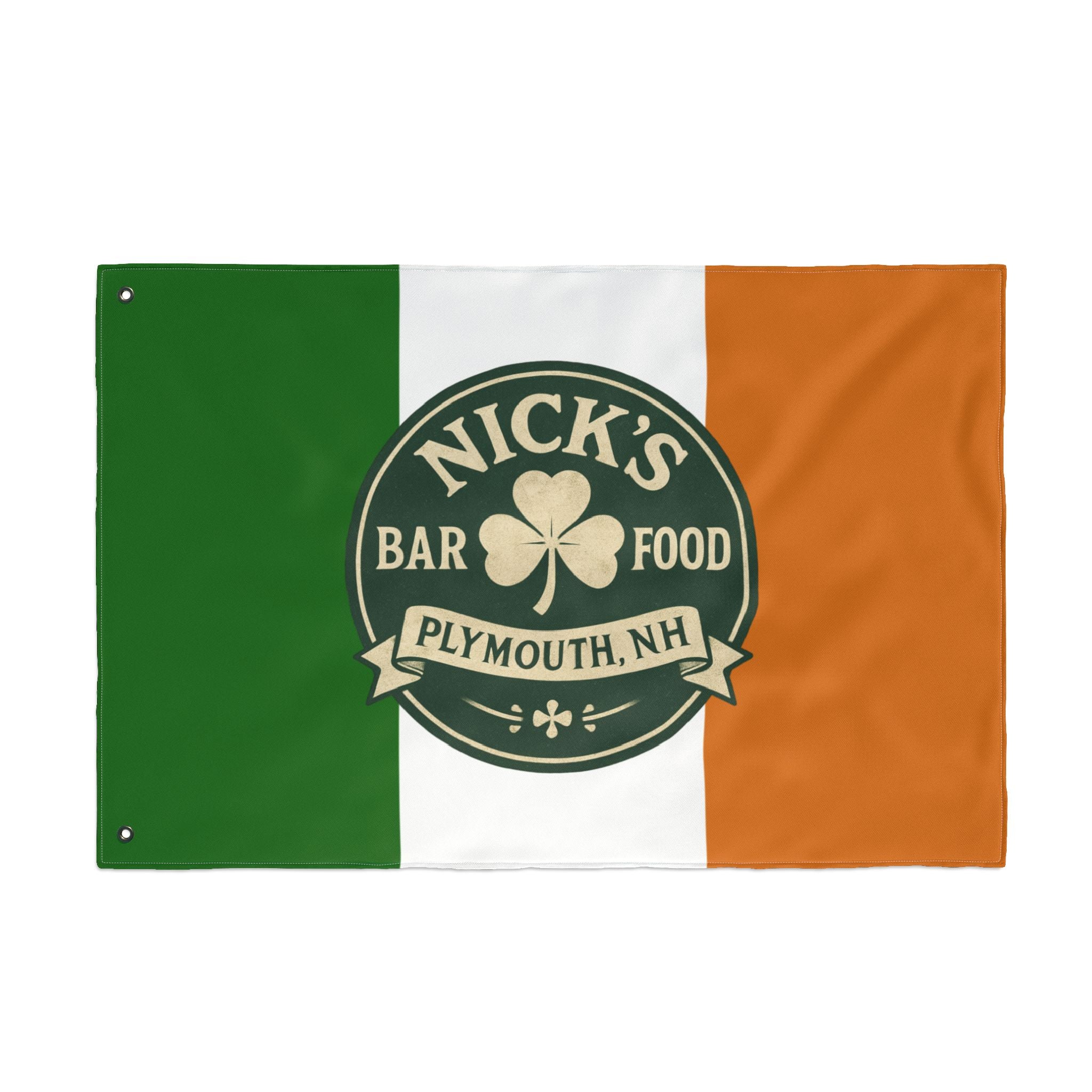 Nick's Bar & Food Irish Flag