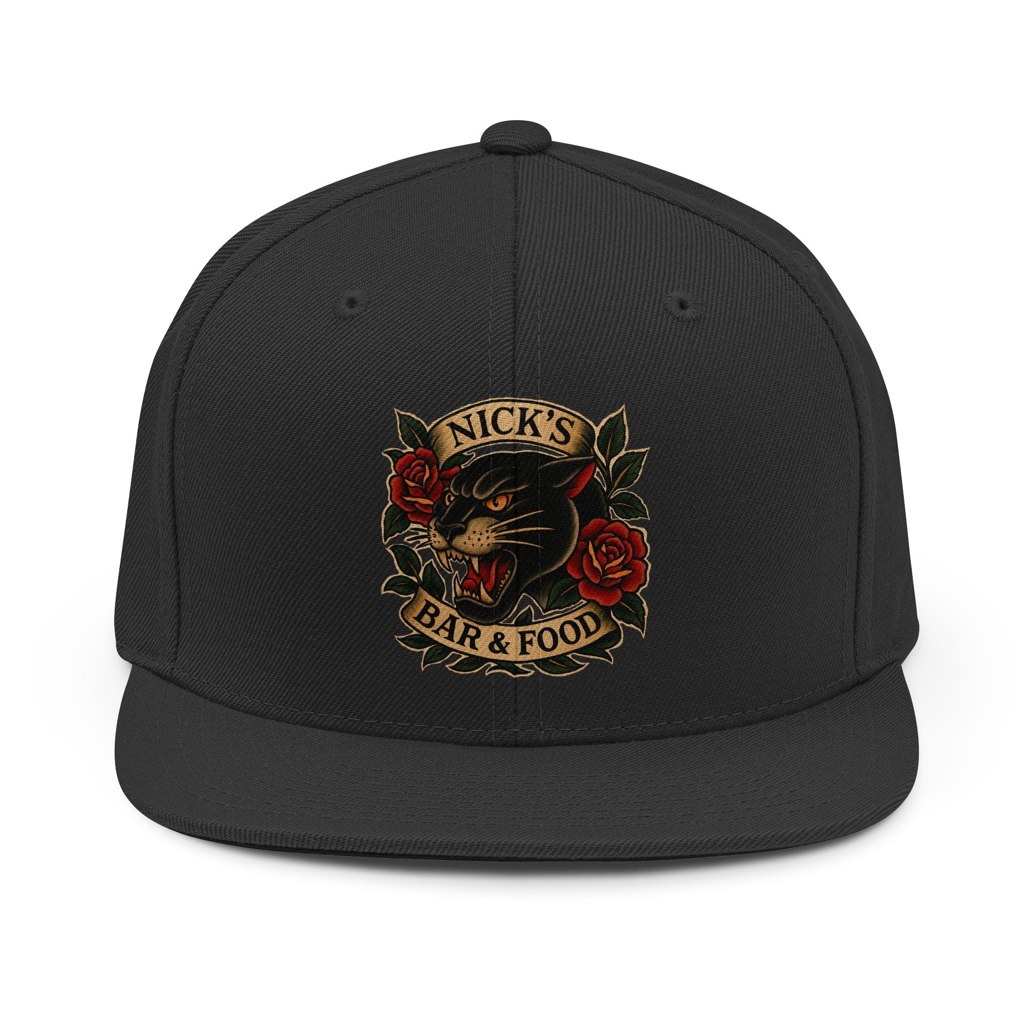 Panther Flat Brim Hat