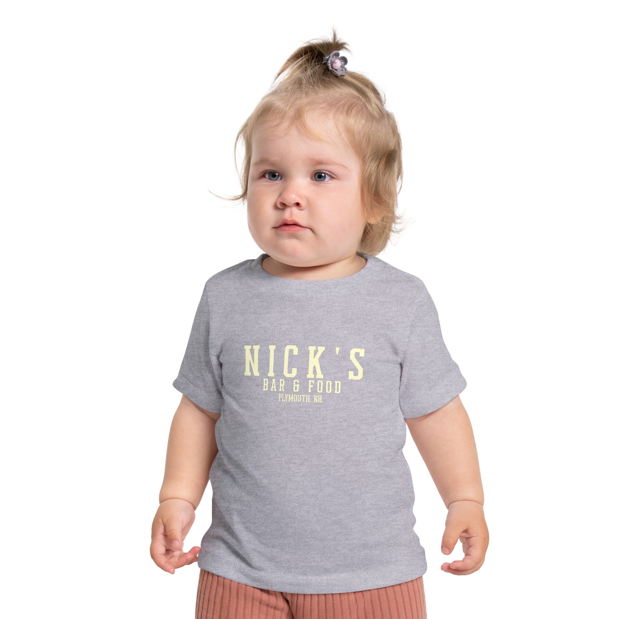 Toddler 'Nick's Bar & Food' Mini Logo Infant Tee