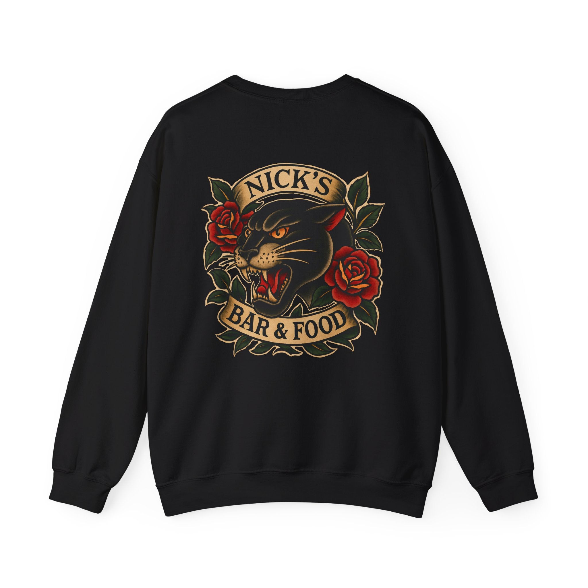Nick's Panther Logo Crewneck
