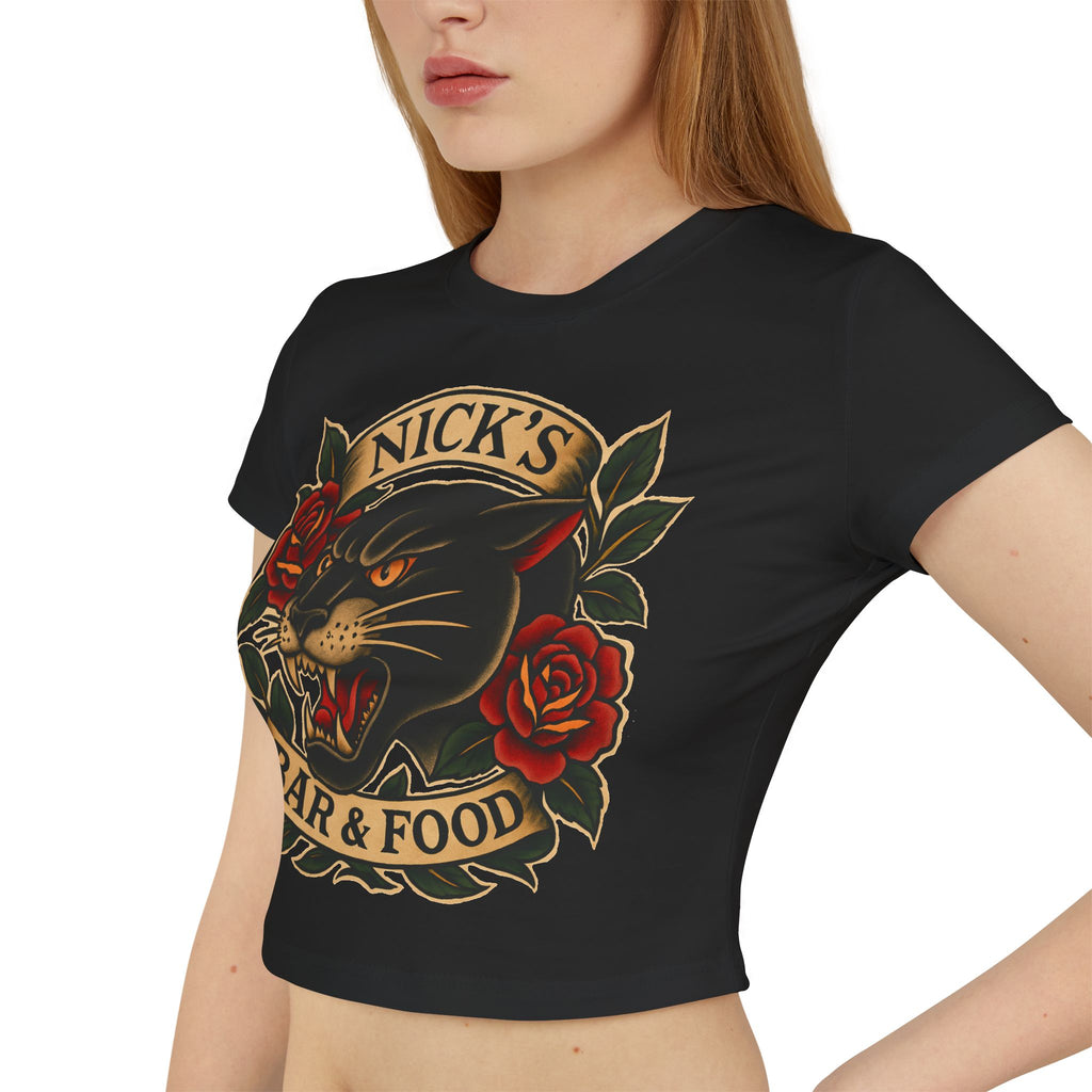 Panther Crop Top