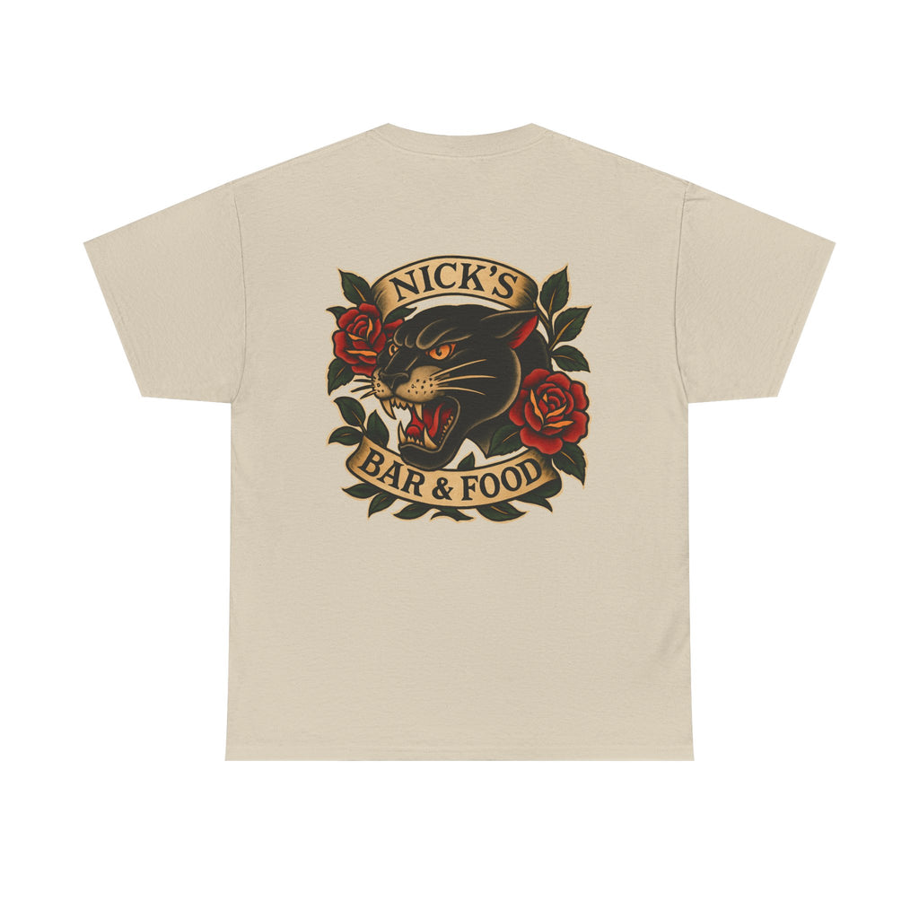 Nick's Panther Logo T Shirt