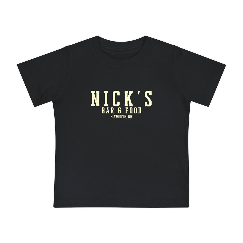 Toddler 'Nick's Bar & Food' Mini Logo Infant Tee