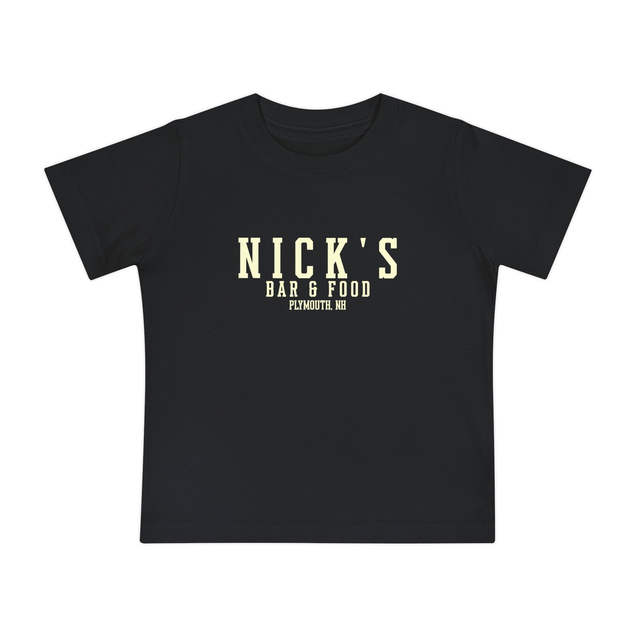 Toddler 'Nick's Bar & Food' Mini Logo Infant Tee