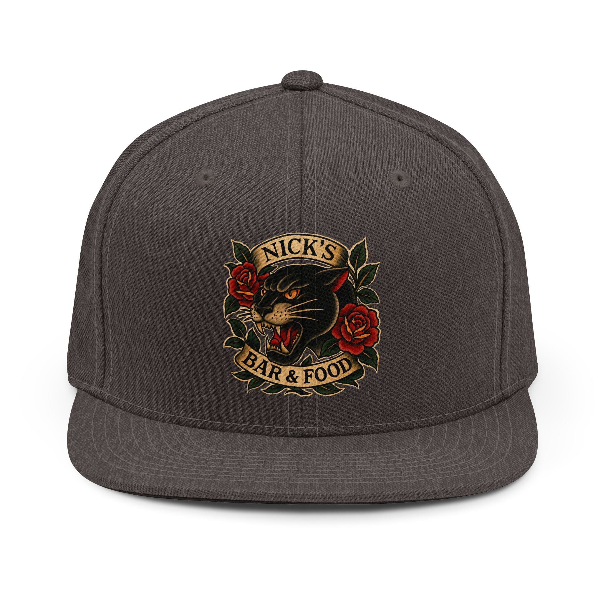Panther Flat Brim Hat