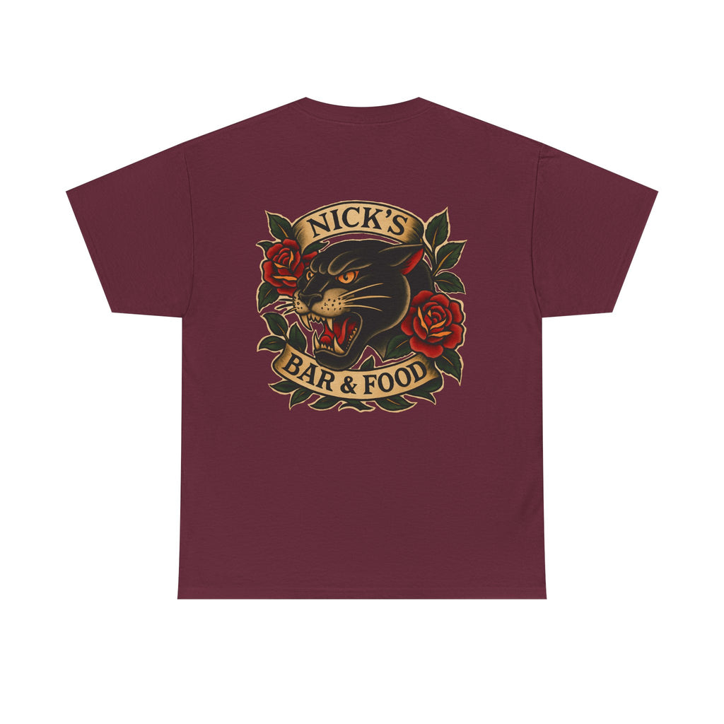 Nick's Panther Logo T Shirt