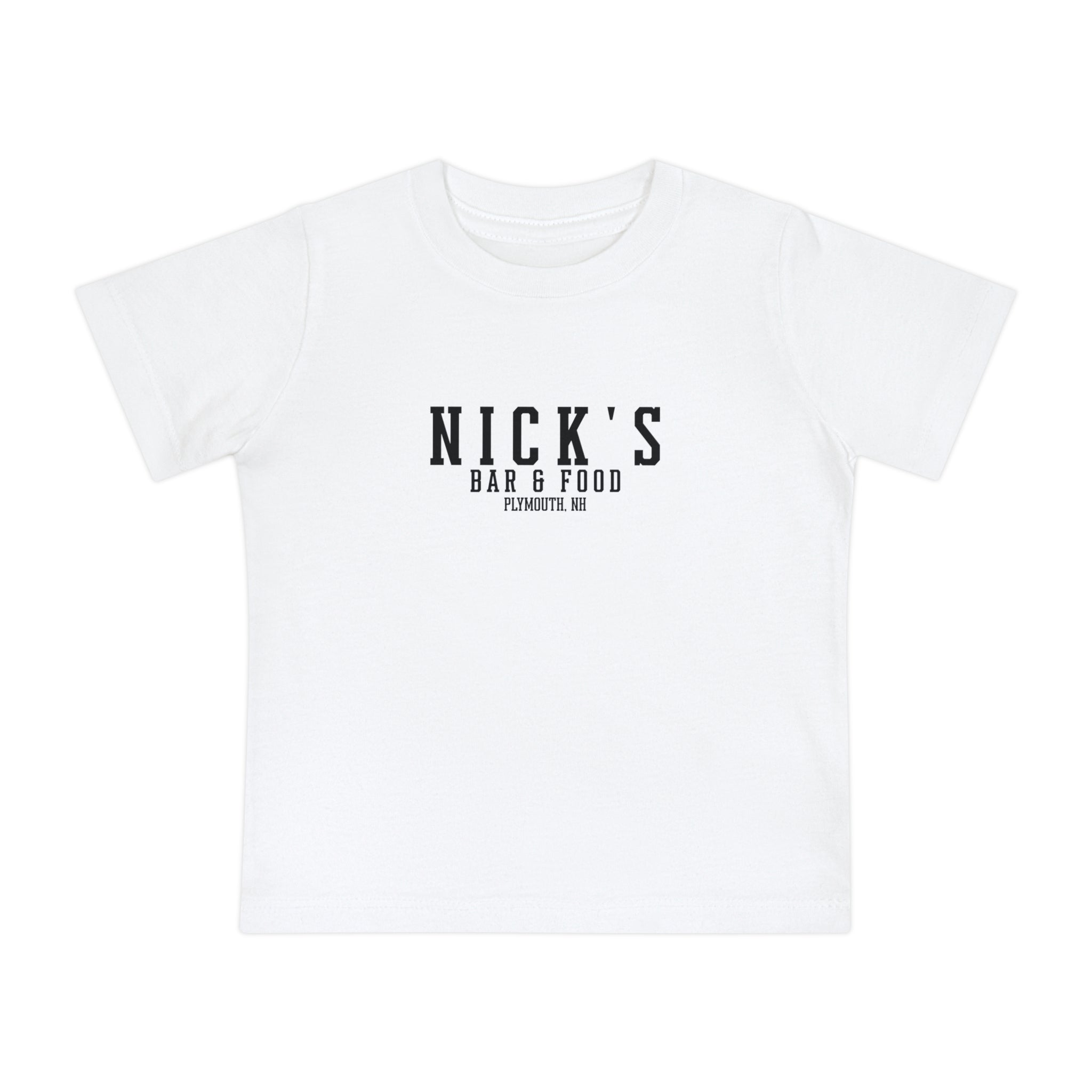 Toddler 'Nick's Bar & Food' Mini Logo Infant Tee