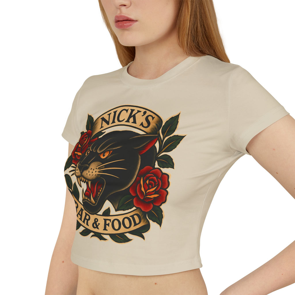 Panther Crop Top