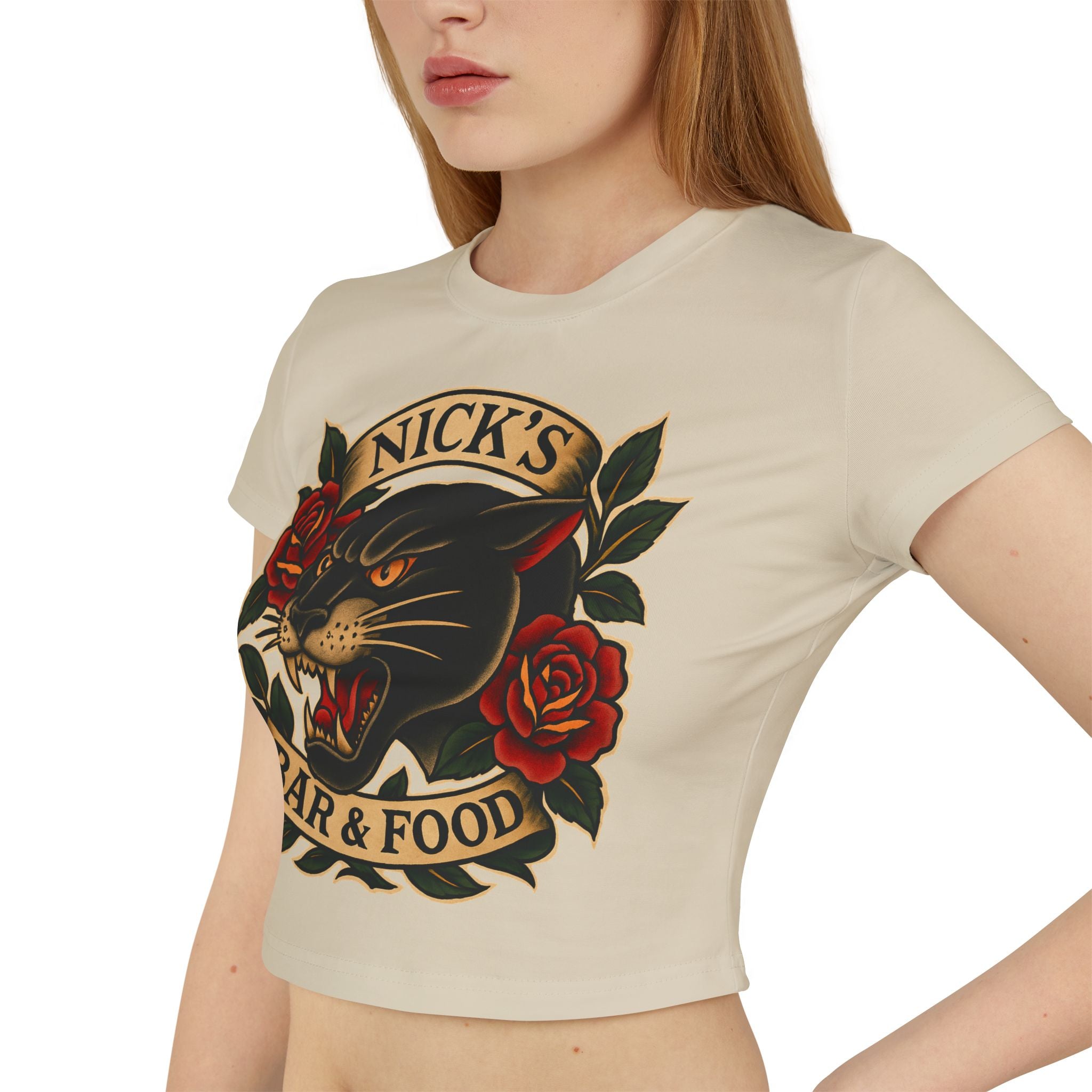 Panther Crop Top