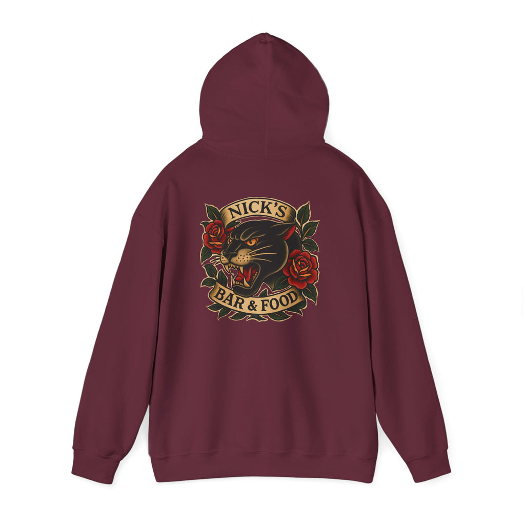 Nick's Panther Logo Hoodie