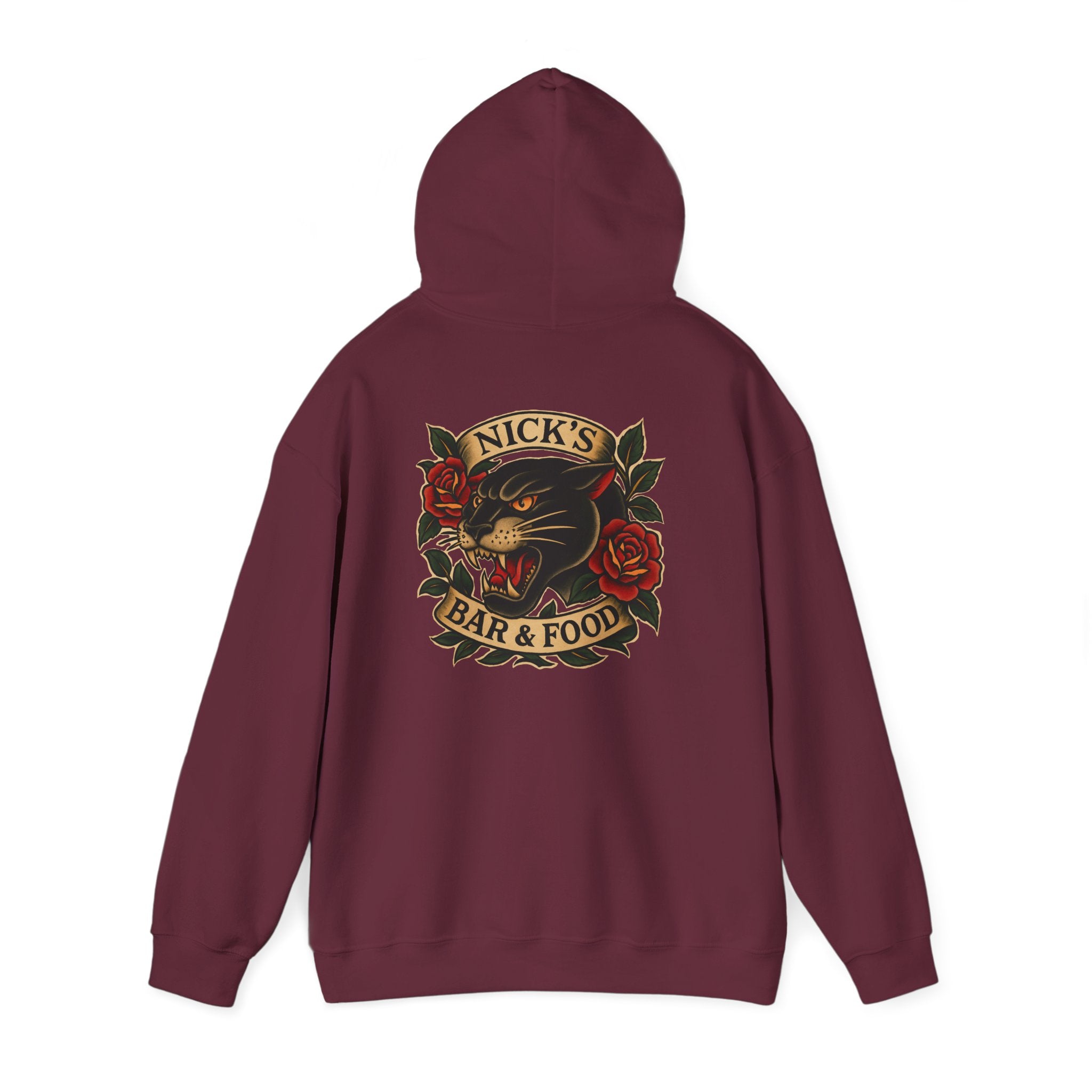 Nick's Panther Logo Hoodie