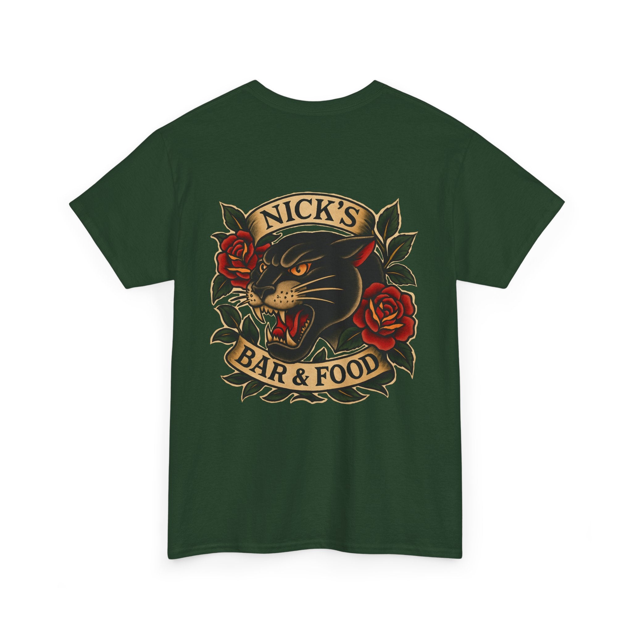 Nick's Panther Logo T Shirt