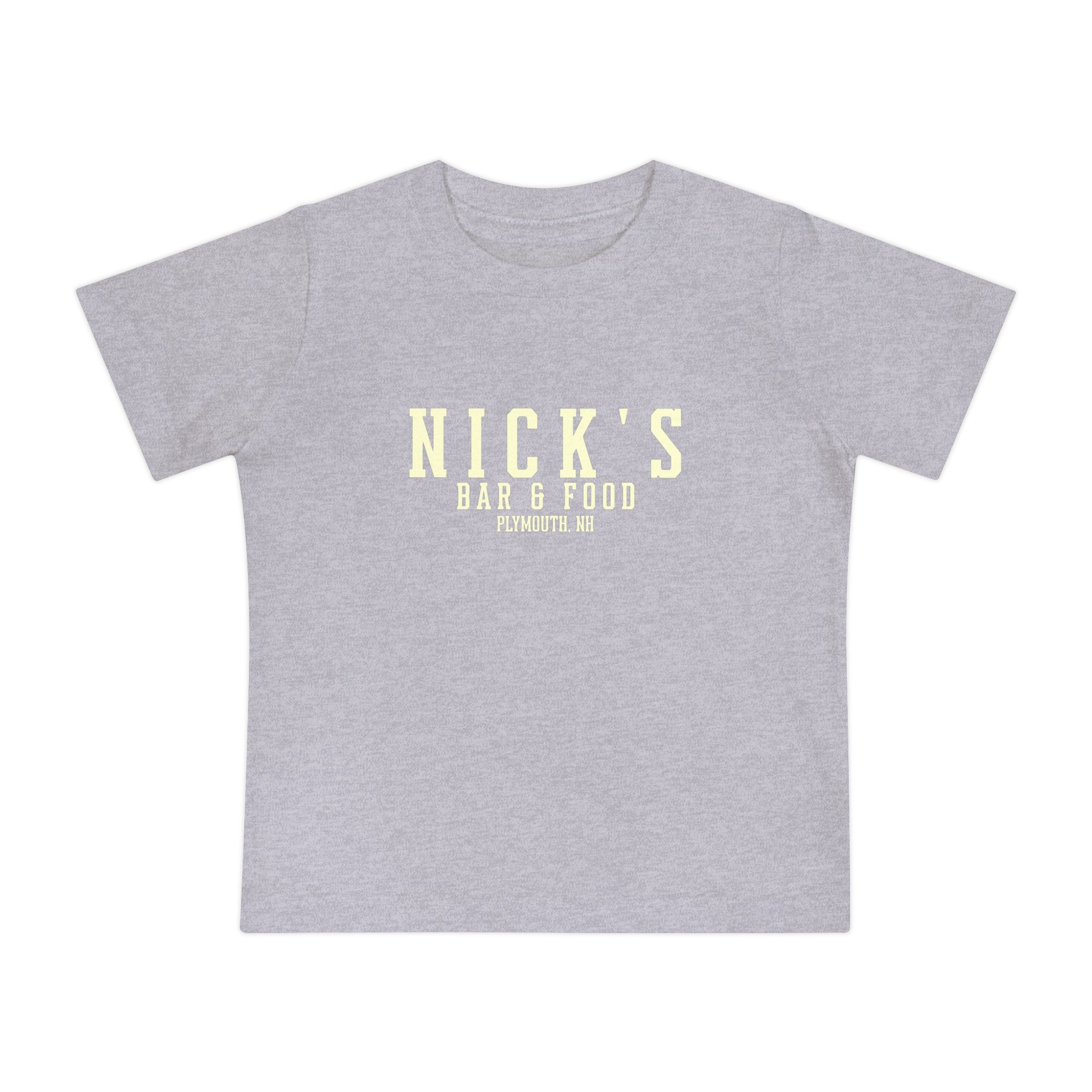 Toddler 'Nick's Bar & Food' Mini Logo Infant Tee